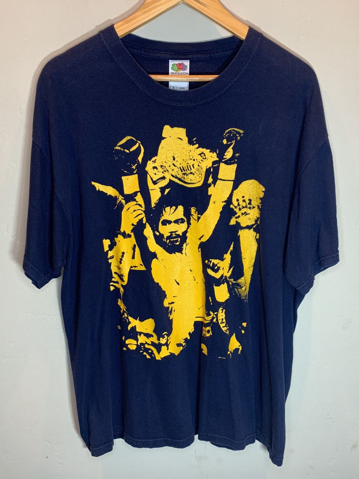 Vintage *RARE* Vintage 90’s Manny Pacquiao Boxing Champion Art Shirt Size US XL / EU 56 / 4 - 1 Thumbnail