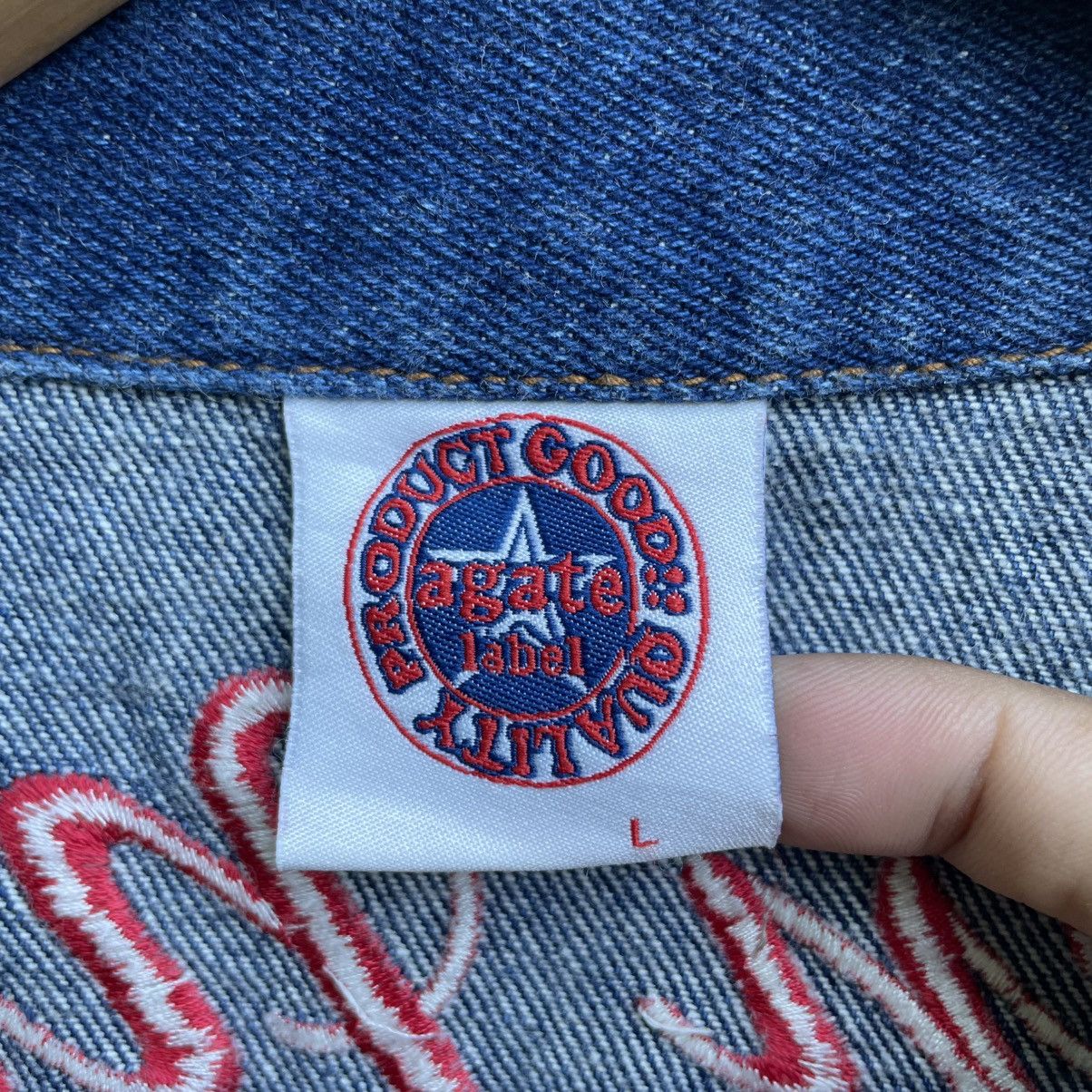 Japanese Brand × Vintage Vintage Denim Coveralls Agate Label Size Large Size US 36 / EU 52 - 9 Thumbnail