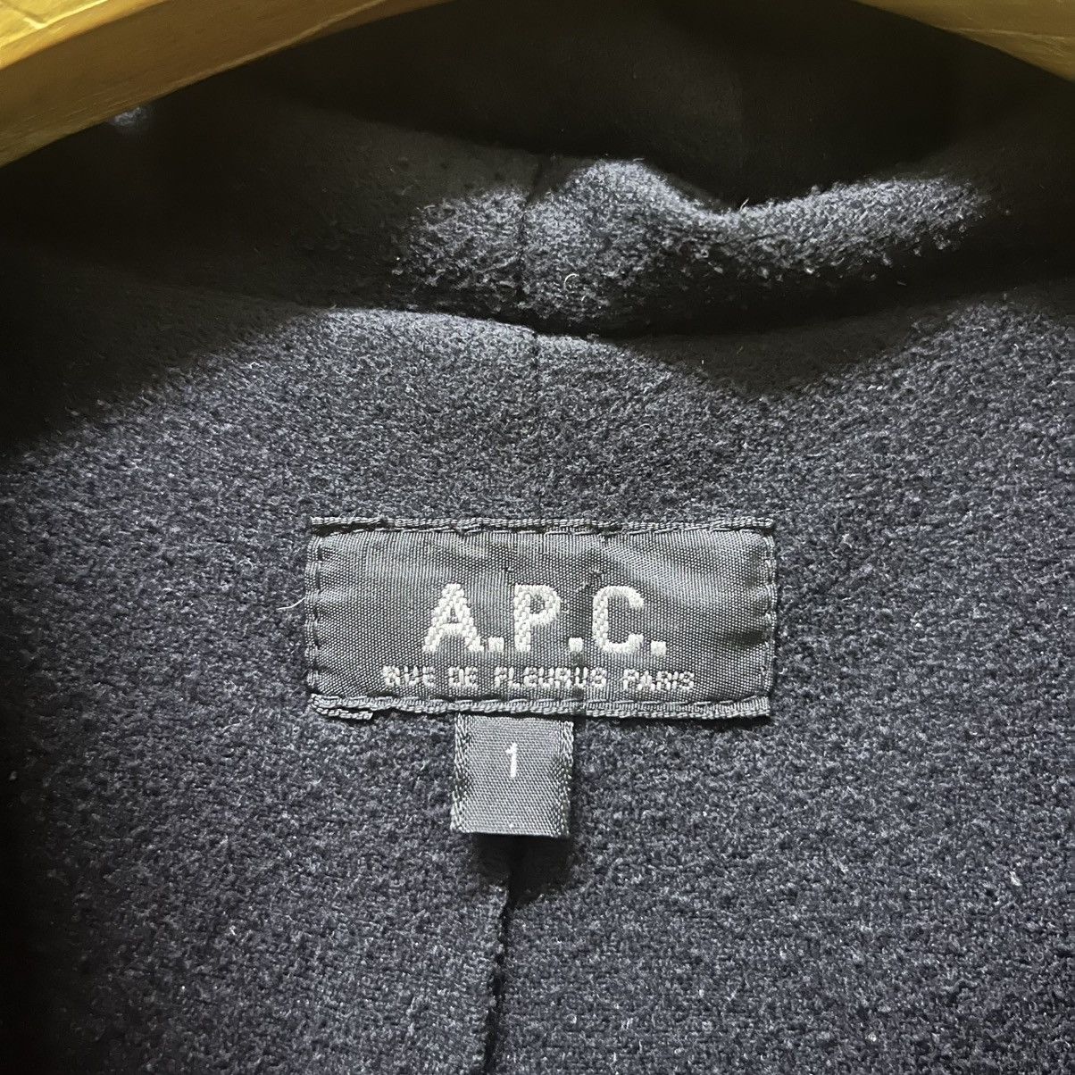 A.P.C. Rare Vintage A.P.C Zipper Hooded Jacket Size US S / EU 44-46 / 1 - 10 Thumbnail