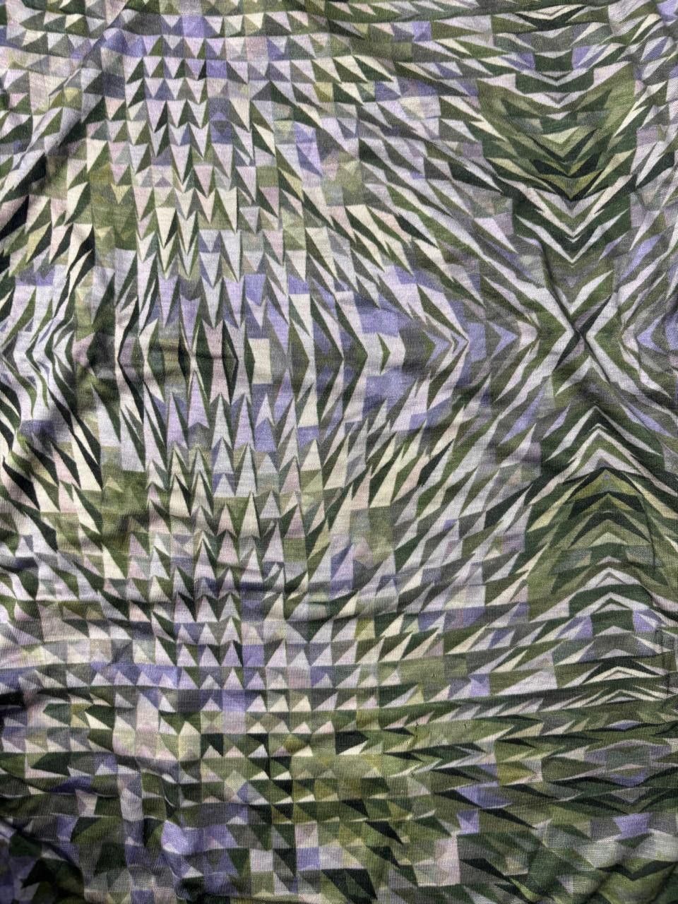 Issey Miyake 2000s Issey Miyake Argyle Pattern Tops Size ONE SIZE - 4 Thumbnail