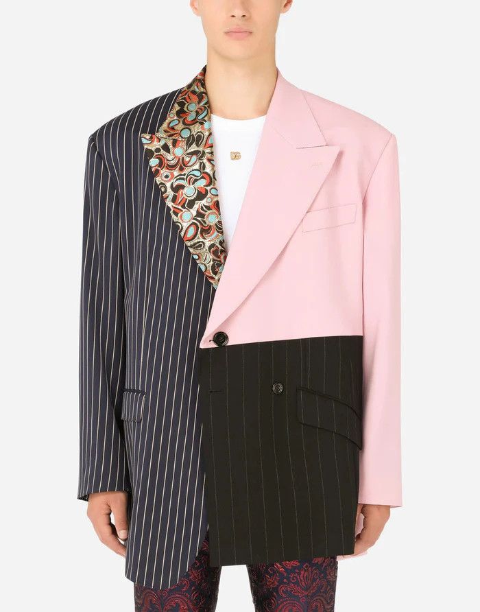 Dolce & Gabbana o1y0125 Blazer in Multicolor Size US S / EU 44-46 / 1 - 2 Thumbnail