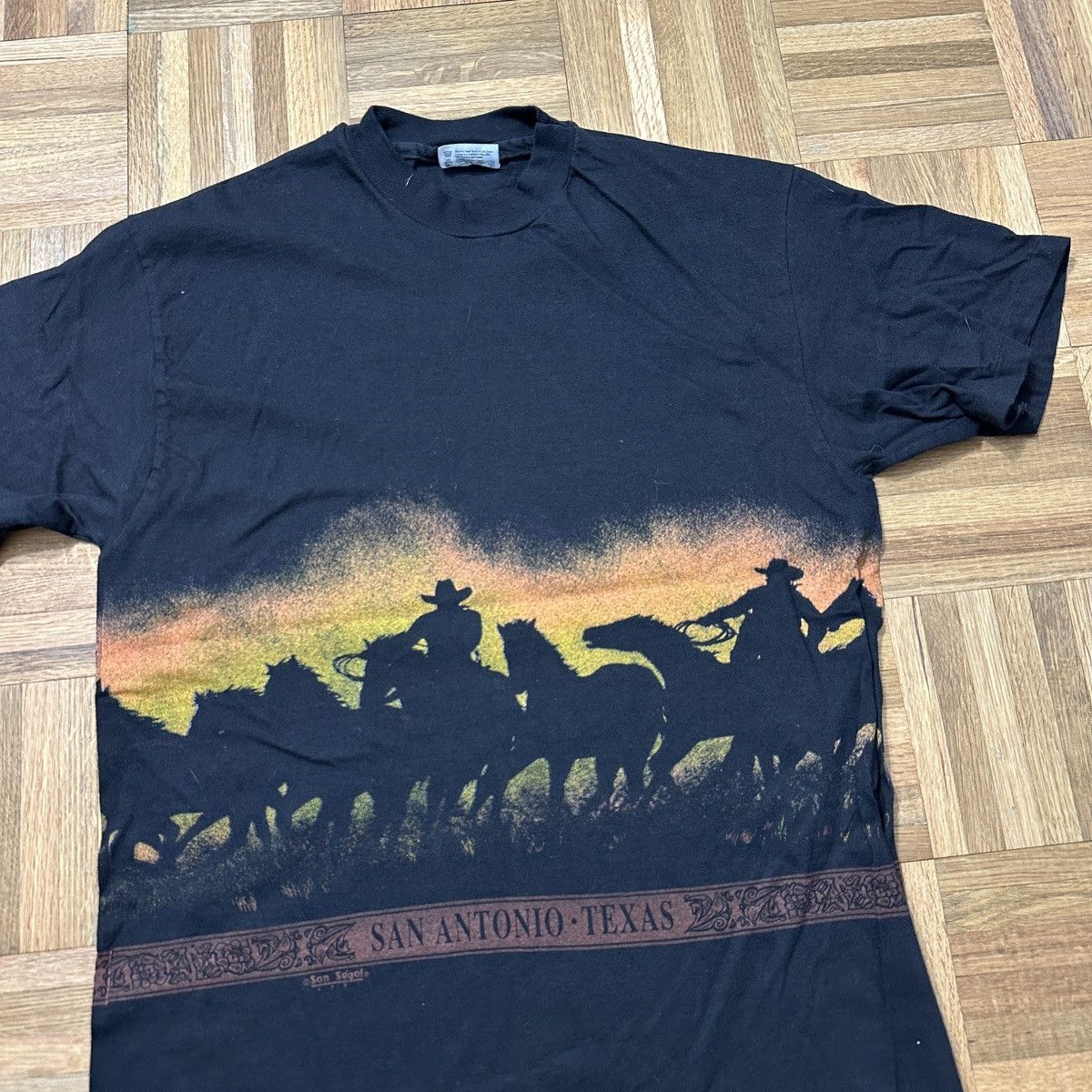 Hanes Vintage San Antonio Texas tee Size US M / EU 48-50 / 2 - 3 Thumbnail