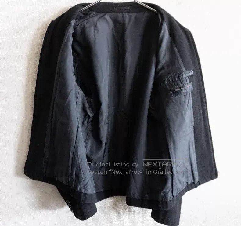Comme des Garcons Comme Des Garcons Zippered wool jacket, black cropped oute Size US M / EU 48-50 / 2 - 4 Thumbnail