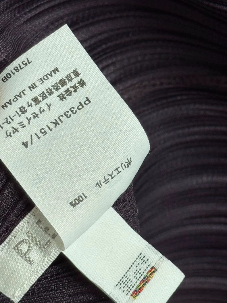 Issey Miyake Issey Miyake size:4 Purple pleated long-sleeved shirt Size M / US 6-8 / IT 42-44 - 4 Thumbnail