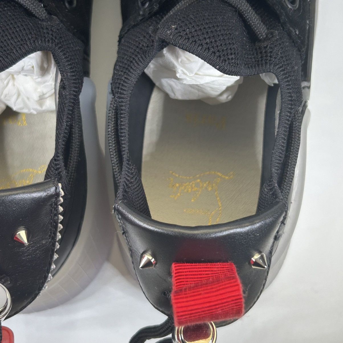 Christian Louboutin New Christian Louboutin Arpoador Black Suede Sneakers Size 9 Size US 9 / EU 42 - 5 Thumbnail