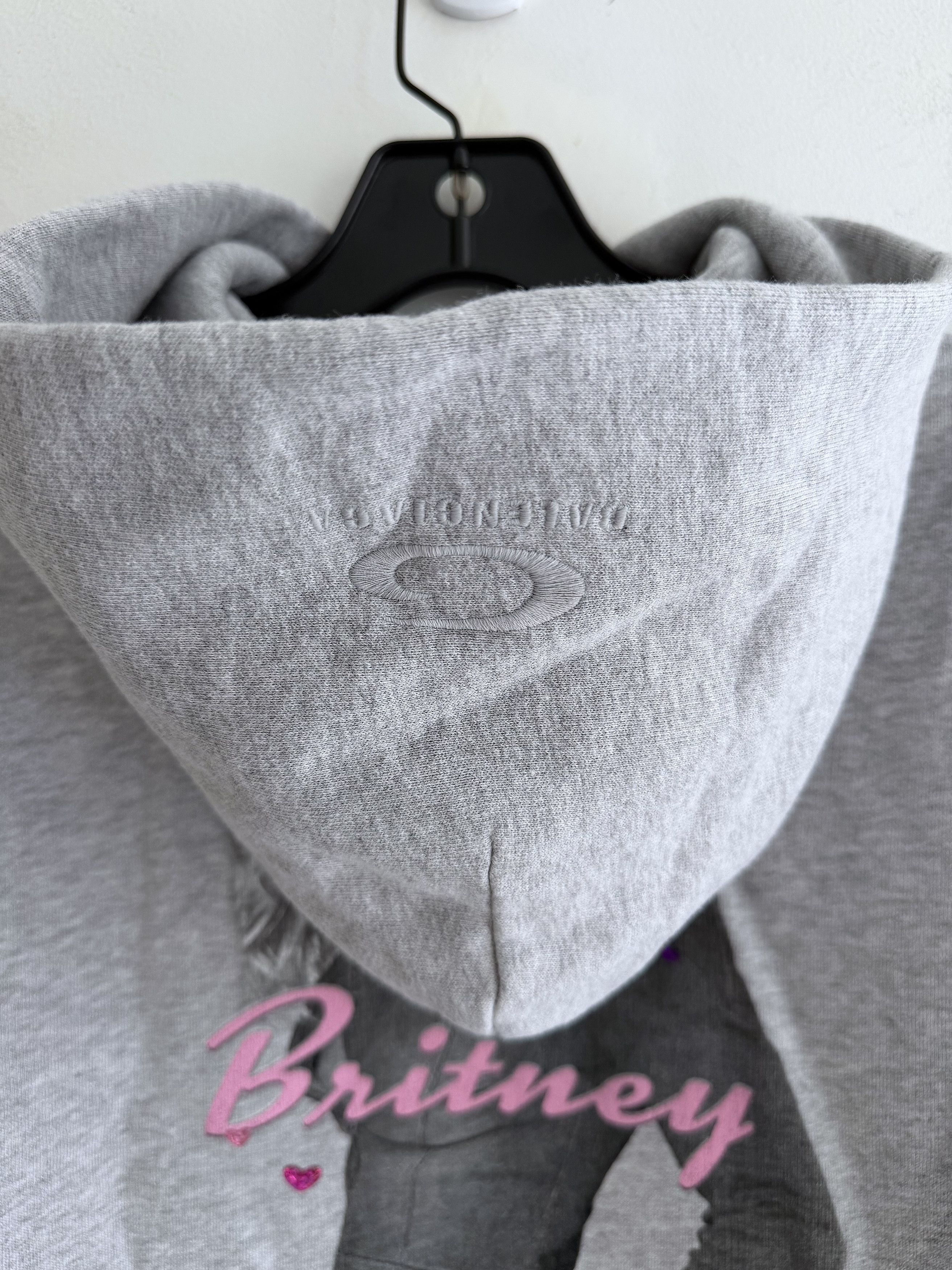 Balenciaga New Spring 26 Britney Spears Zip Up Hoodie (S) Size US S / EU 44-46 / 1 - 14 Thumbnail