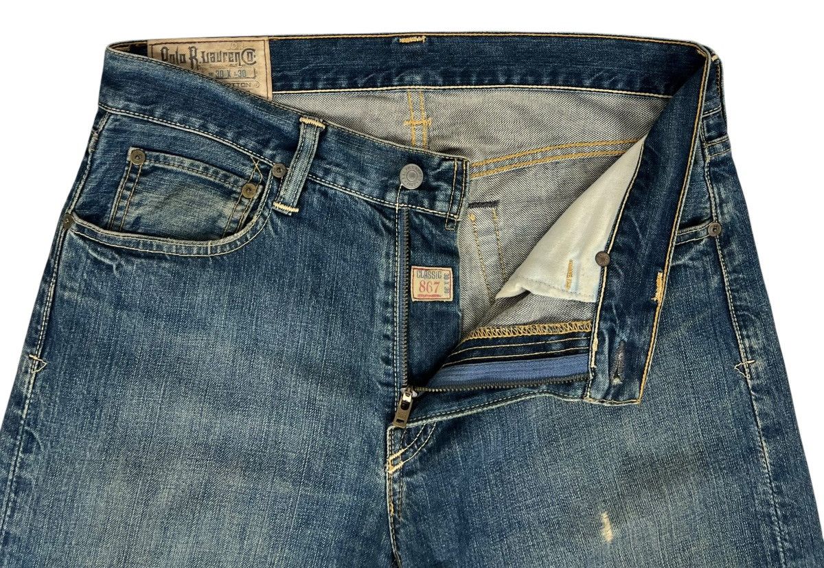 Polo Ralph Lauren Vintage Distressed Polo Ralph Lauren 867 Classic Jeans Size US 34 / EU 50 - 4 Thumbnail
