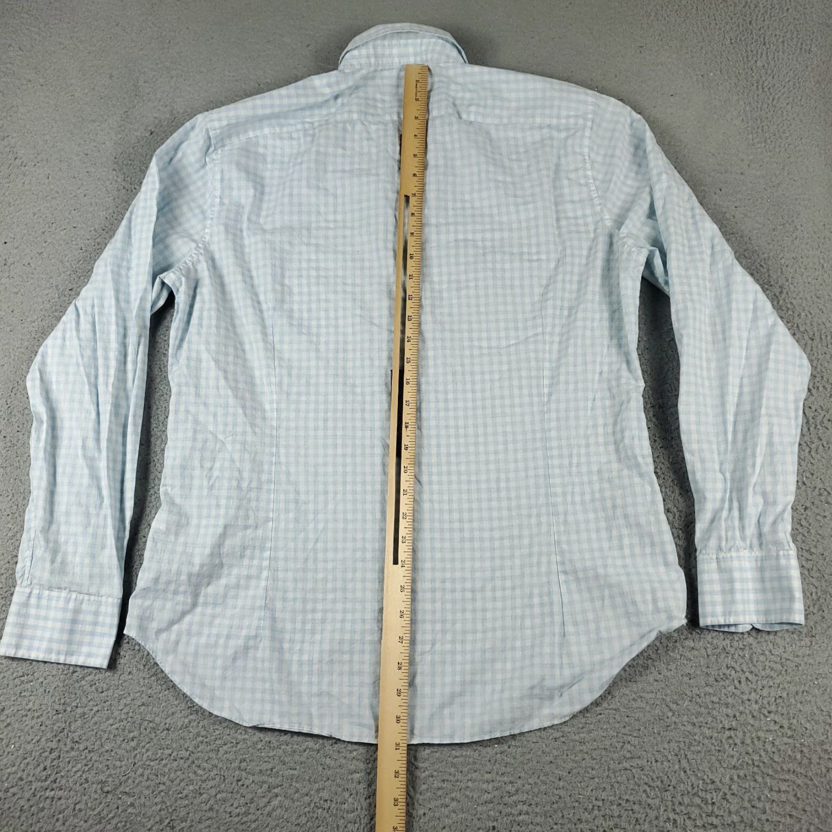 Bonobos Bonobos Shirt Mens XL Blue Plaid Button-Up Long Sleeve - Classic Casual Button-Down Cotton Dress Shirt Mens XL Blue Plaid Size US XL / EU 56 / 4 - 3 Thumbnail