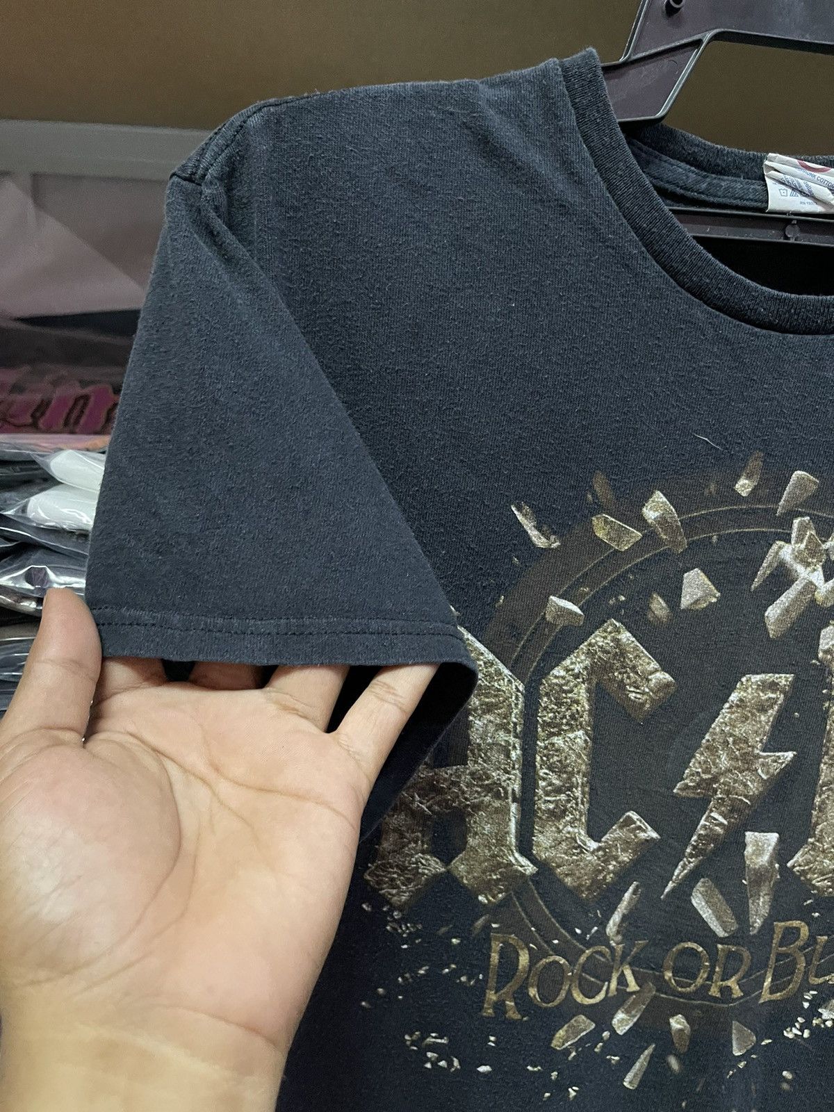 Band Tees Band Tees x ACDC Rock Or Bust🔥🔥🔥 Size US M / EU 48-50 / 2 - 6 Thumbnail