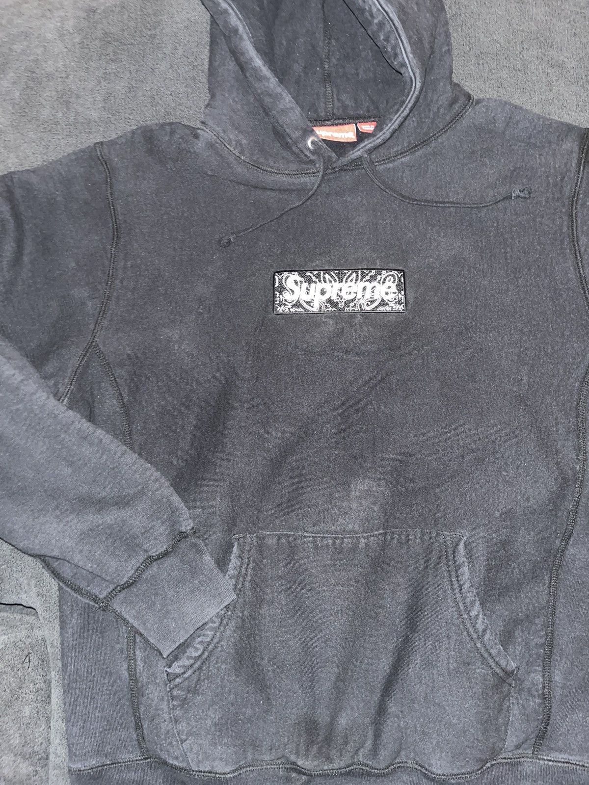 Supreme Bandana box logo supreme hoodie Size US L / EU 52-54 / 3 - 1 Thumbnail