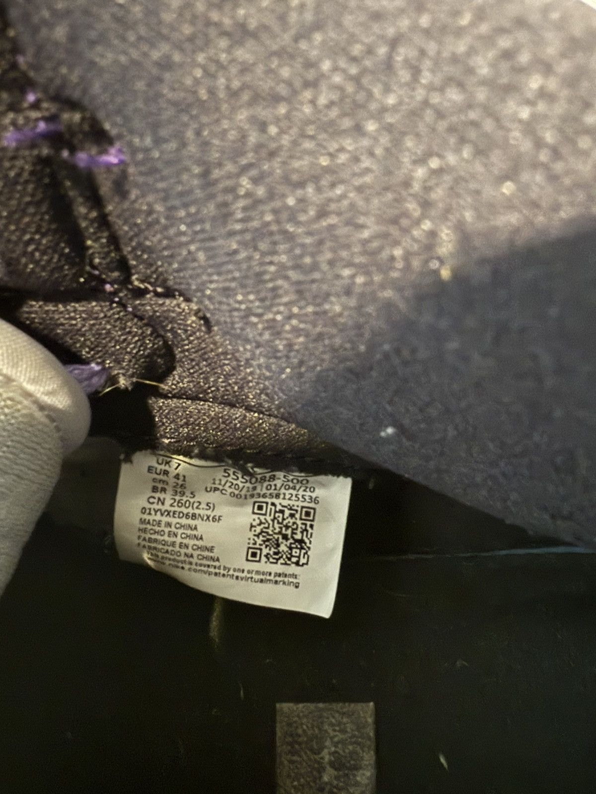 Jordan Brand Jordan 1 court purple Size US 8 / EU 41 - 5 Thumbnail