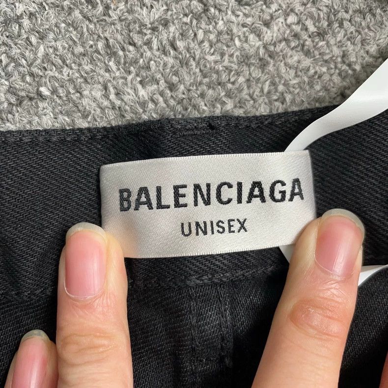 Balenciaga Balenciaga Black Leather Jeans 2501-Nextarrow Size US 28 / EU 44 - 3 Thumbnail
