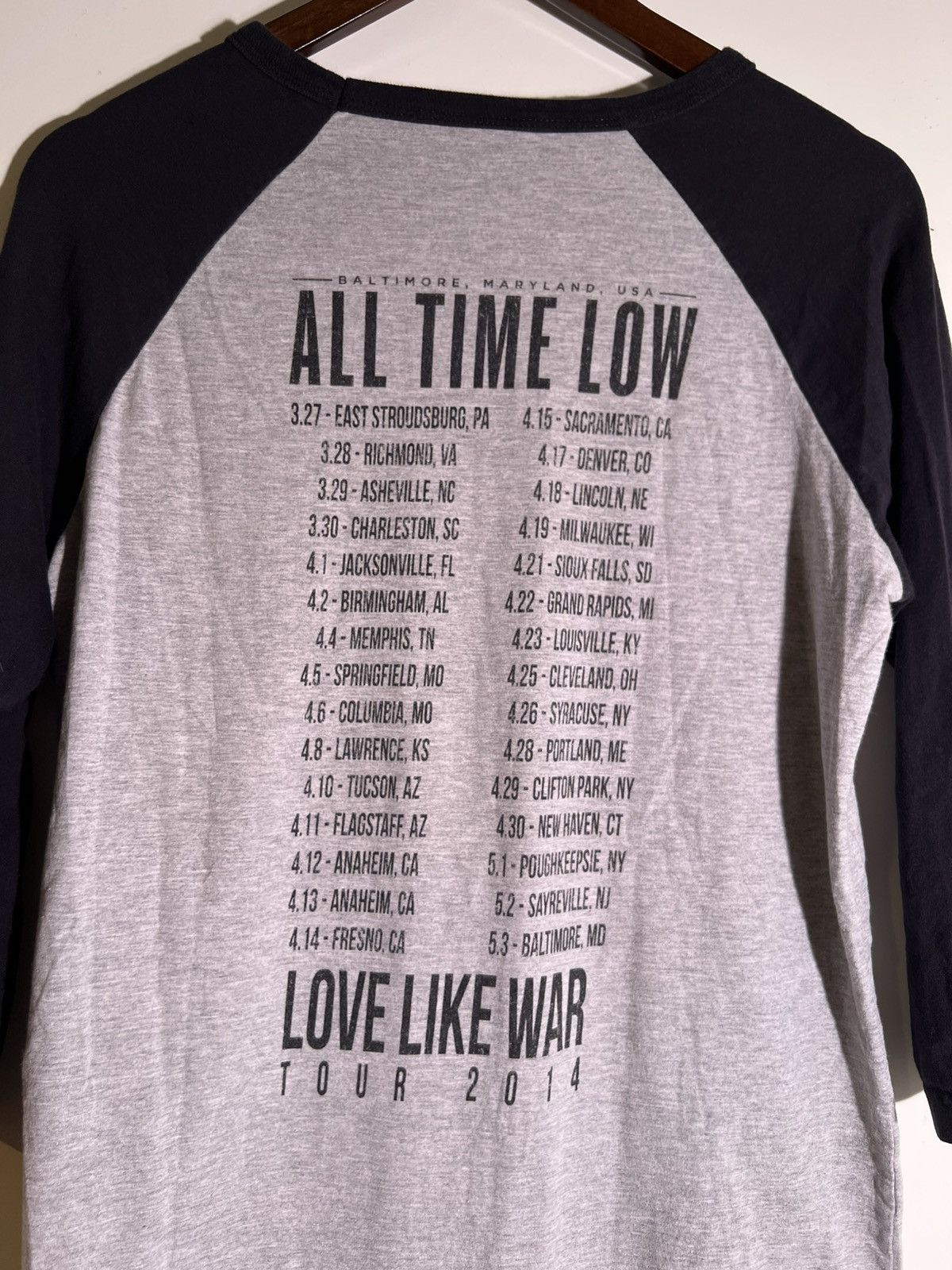 Band Tees Late Y2K 2000’s VTG Vintage All Time Low Rock Retro T Shirt Size US M / EU 48-50 / 2 - 6 Thumbnail