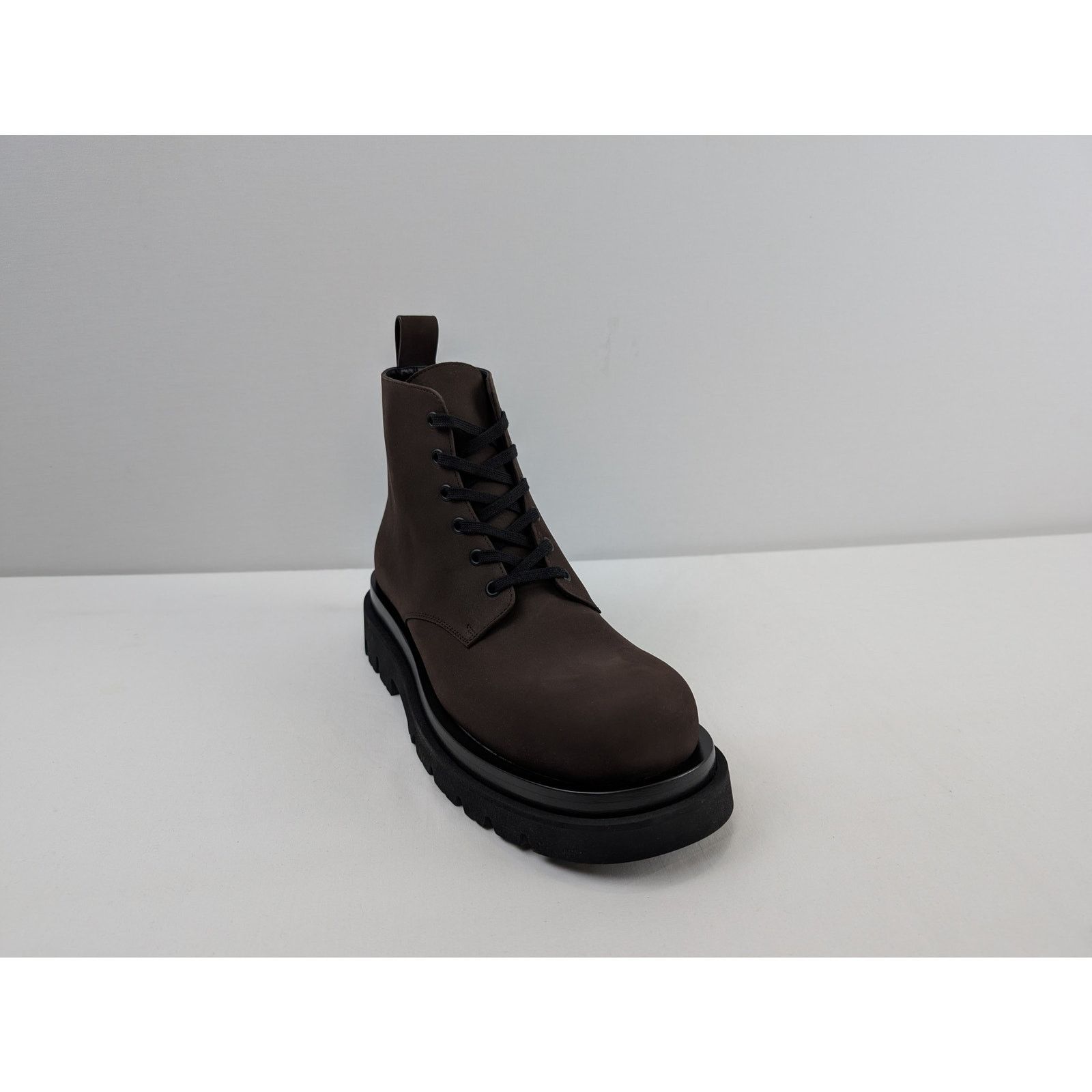 Bottega Veneta o1rshd1 Q:2 / Provv NAbuck Oil Ankle Boot Leather in Coffee Size US 12 / EU 45 - 3 Thumbnail
