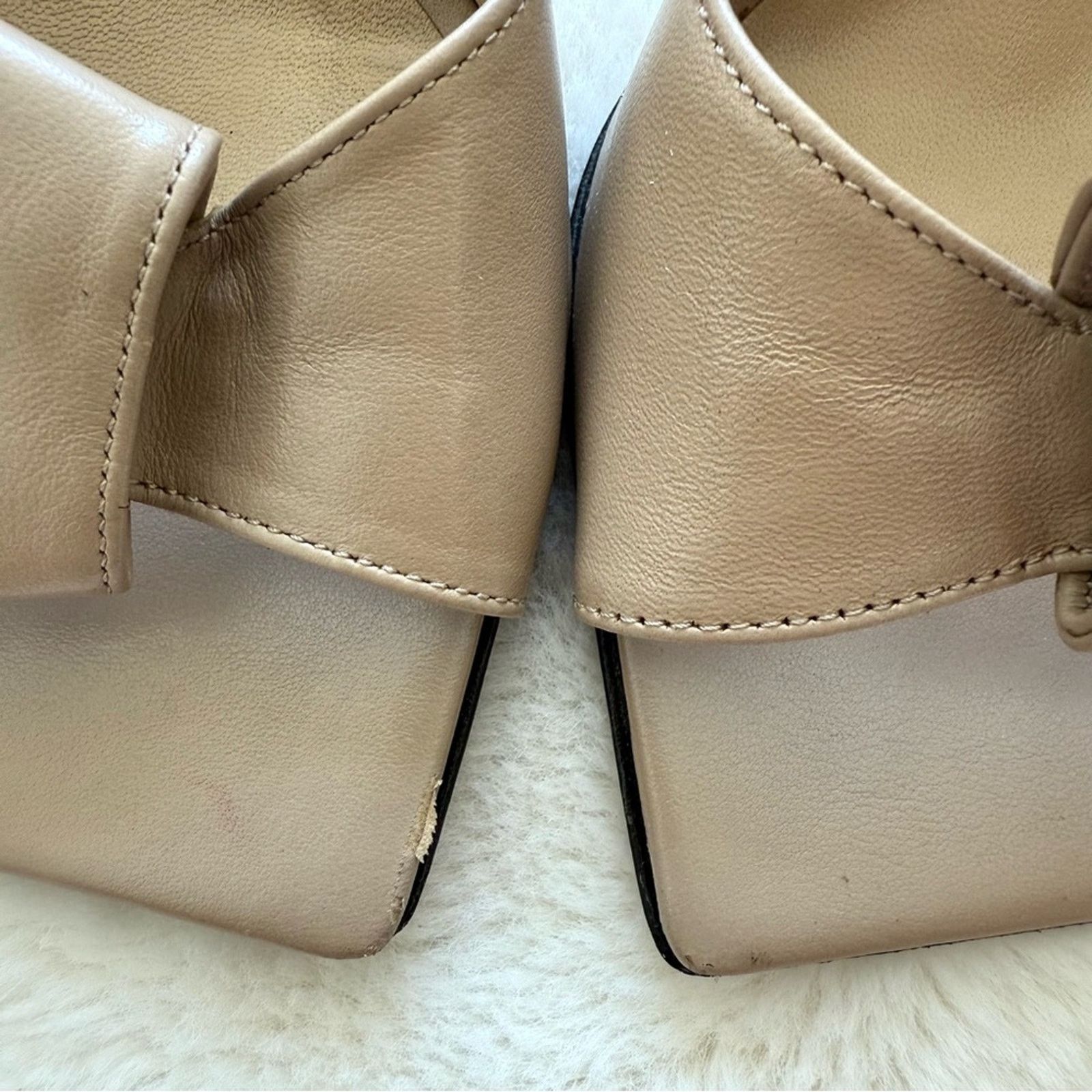 By Far BY FAR women heel slides size 37 Retail 460$ Size US 7 / IT 37 - 3 Thumbnail