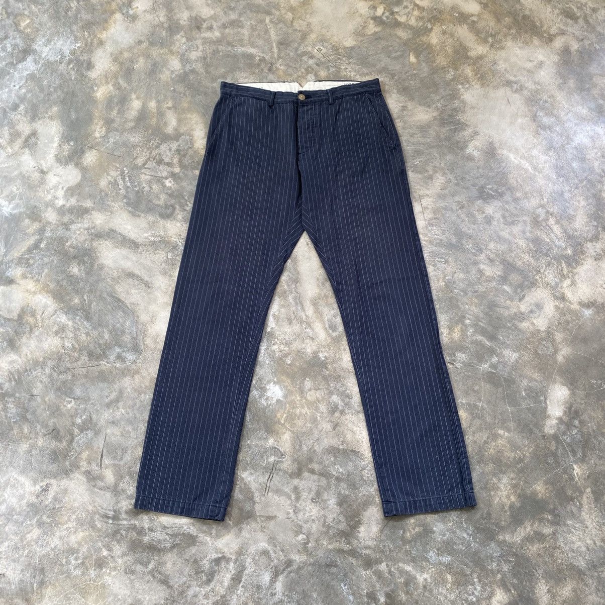 Club Monaco Club Monaco Stripe Casual Pants Size US 30 / EU 46 - 1 Thumbnail