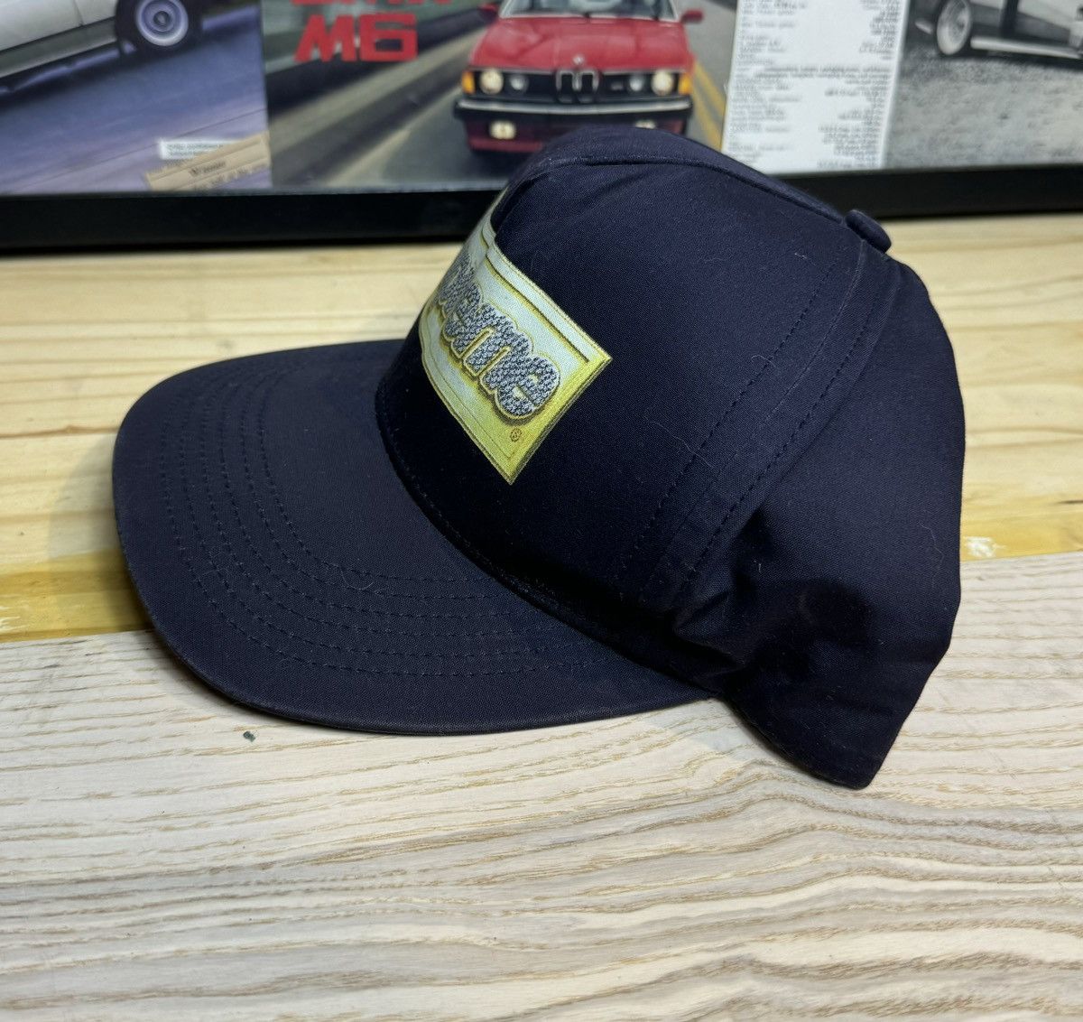 Supreme Supreme 2013 Bling Box Logo Starter Navy Snapback Size ONE SIZE - 3 Thumbnail