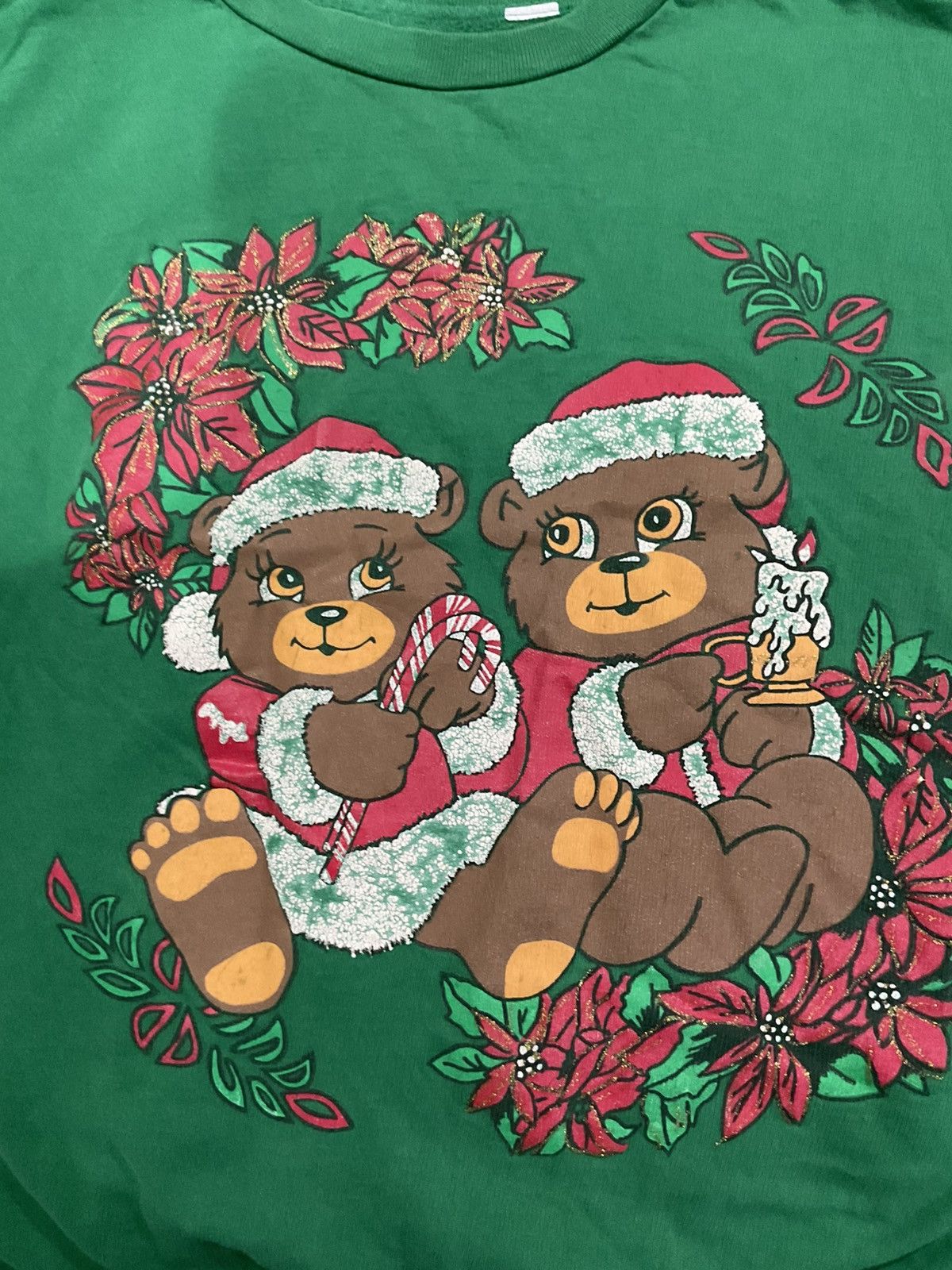 Vintage Vintage teddy bear crewneck sweater large Size US L / EU 52-54 / 3 - 3 Thumbnail