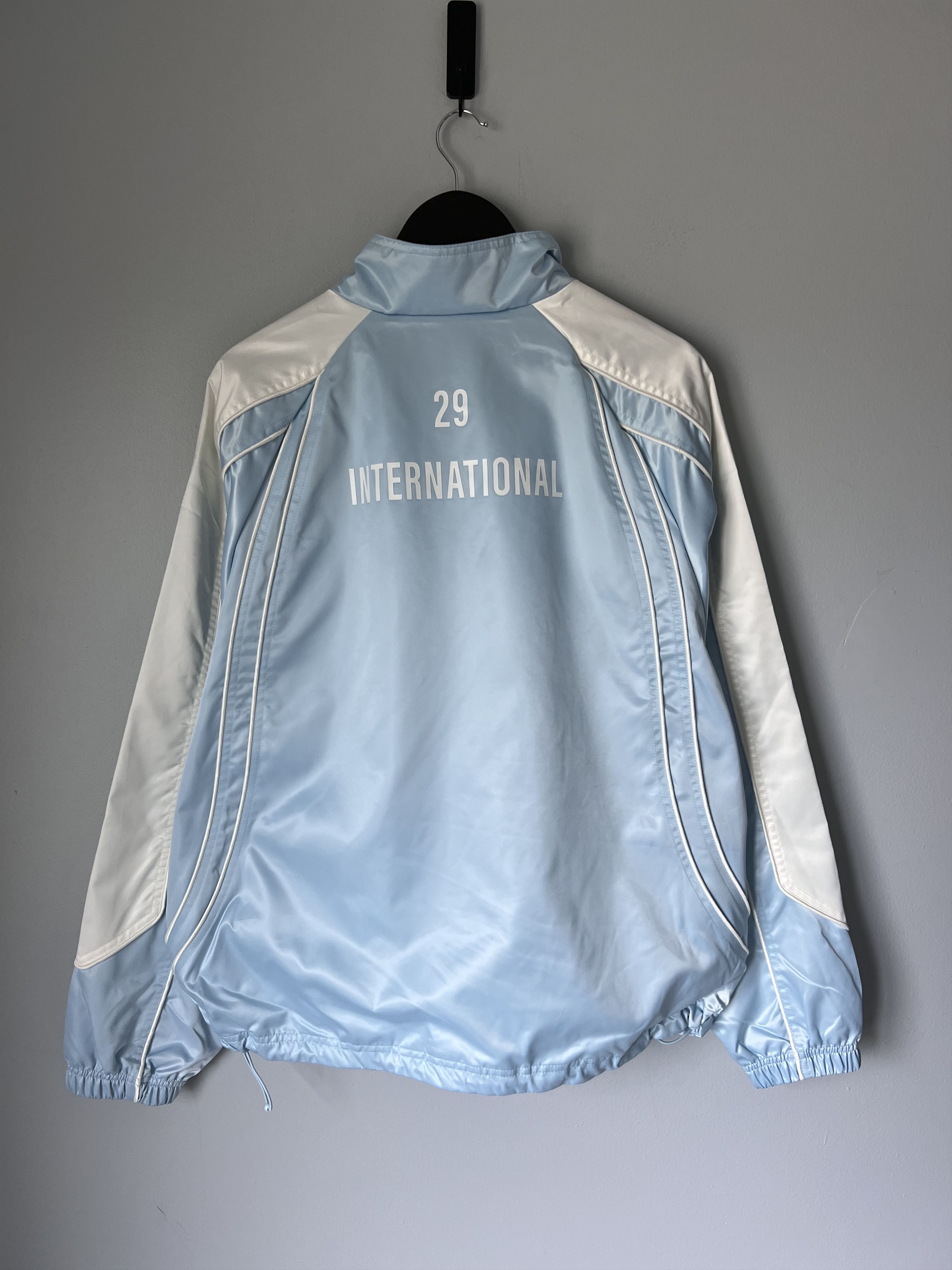 Supreme Supreme Satin Piping Jacket in Light Blue Size US XL / EU 56 / 4 - 4 Thumbnail