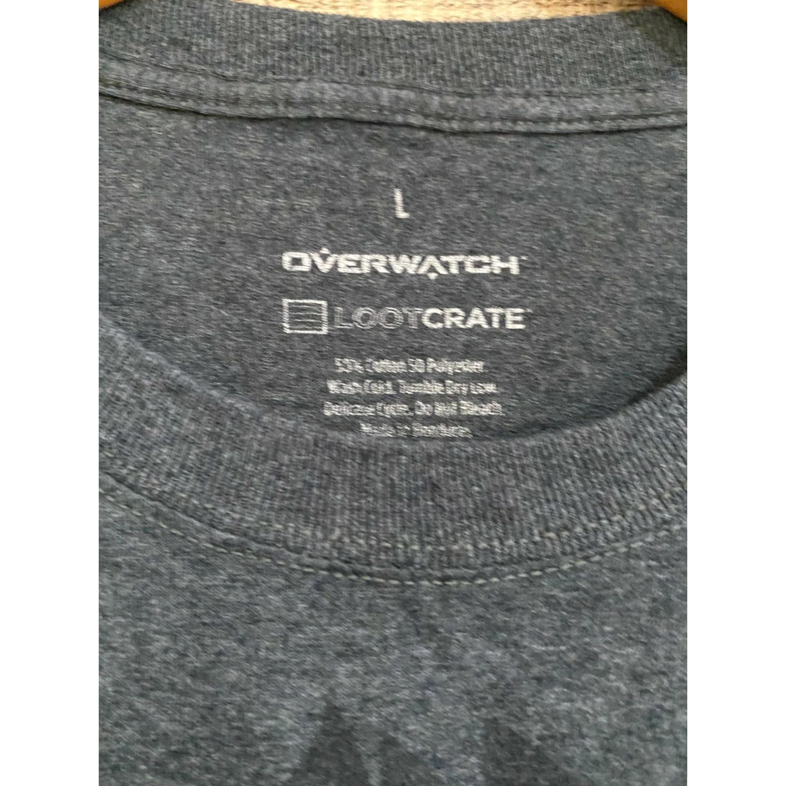 Vintage VINTAGE Overwatch WINSTON Primal Rage T-Shirt Loot Crate EXCLUSIVE March 2017 Size Large Gray Crew Neck Mens Graphics Tee Size US L / EU 52-54 / 3 - 2 Thumbnail
