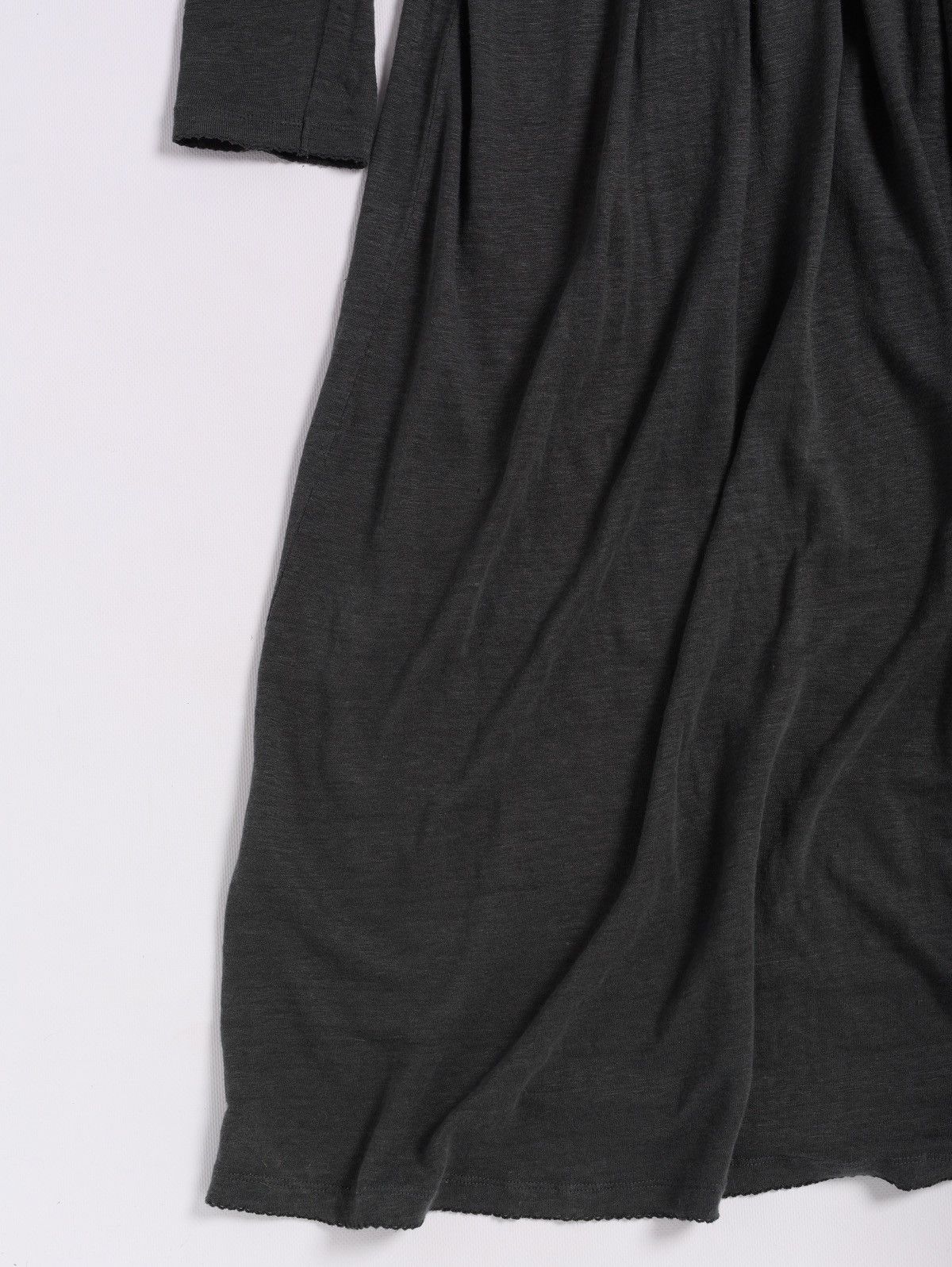 Gudrun Sjoden Gudrun Sjoden Long Dress Maxi Linen M size Dark Grey Size M / US 6-8 / IT 42-44 - 5 Thumbnail