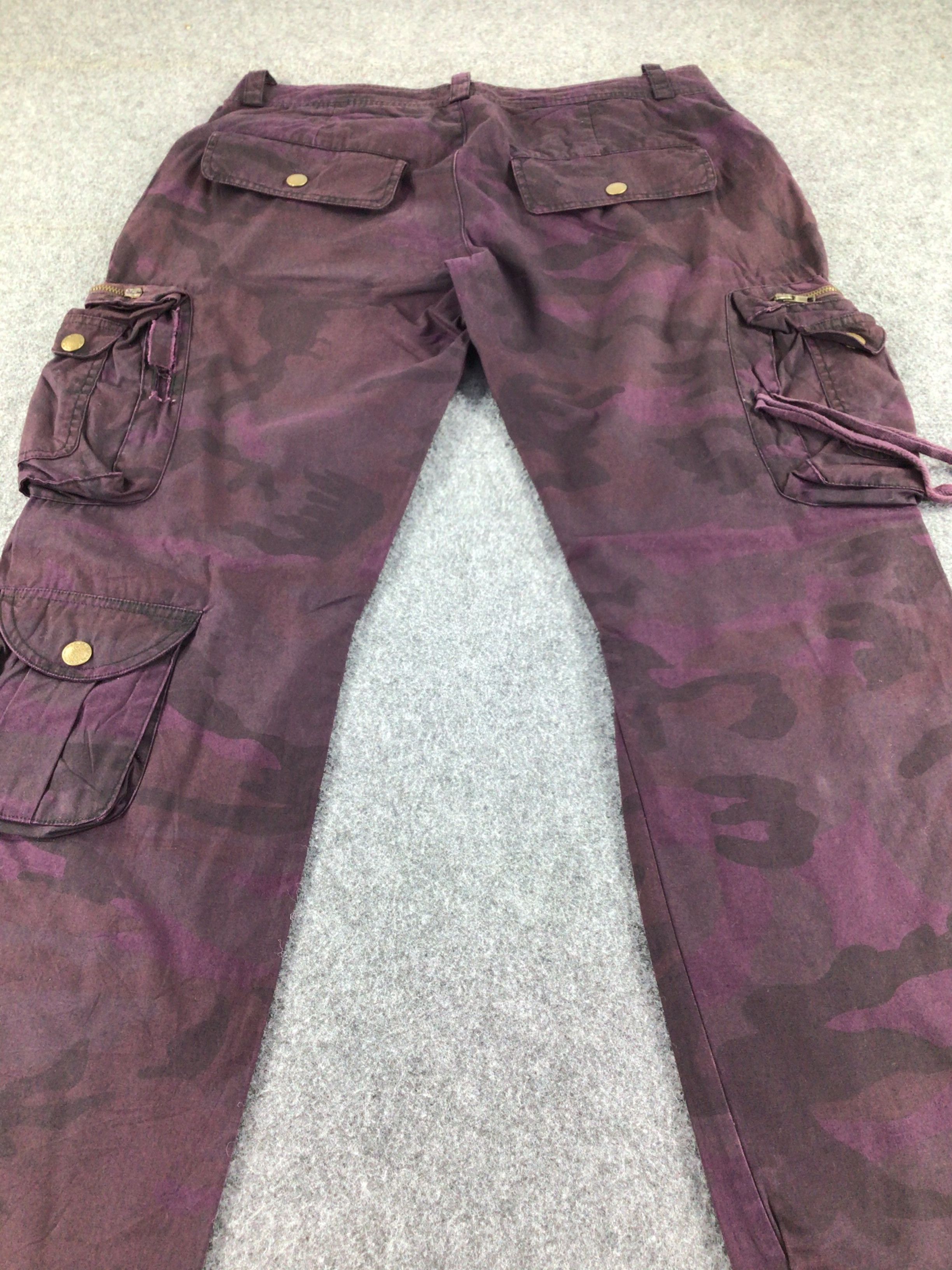 Japanese Brand The All Out Multipocket Camo Bondage Cargo Pant -J238 Size US 34 / EU 50 - 4 Thumbnail