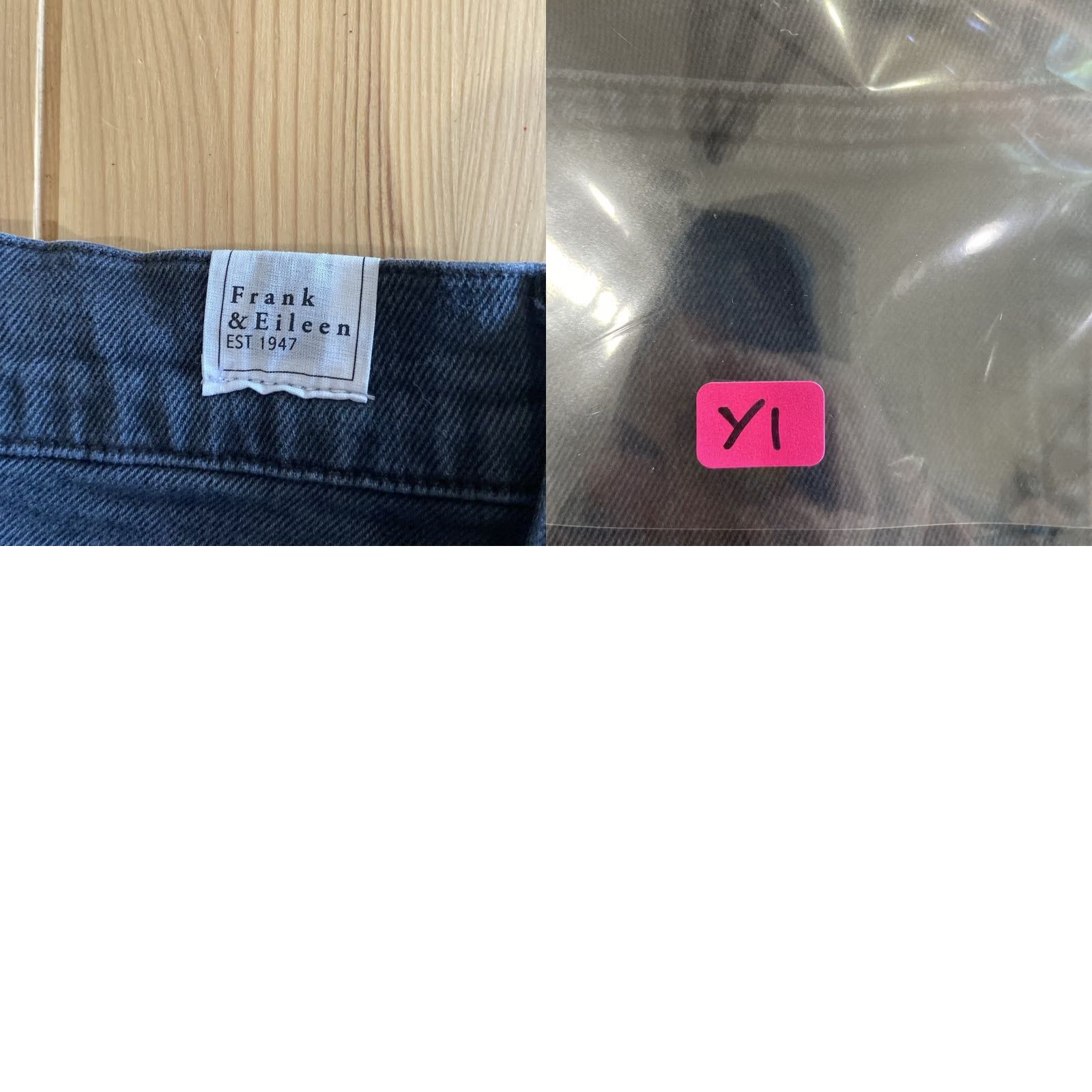 Frank & Eileen Frank & Eileen Cork Everyday Straight Jeans Womens 26 Black Stretch Raw Hem D601 Regular Jeans Women Size 26" / US 2 / IT 38 - 8 Thumbnail
