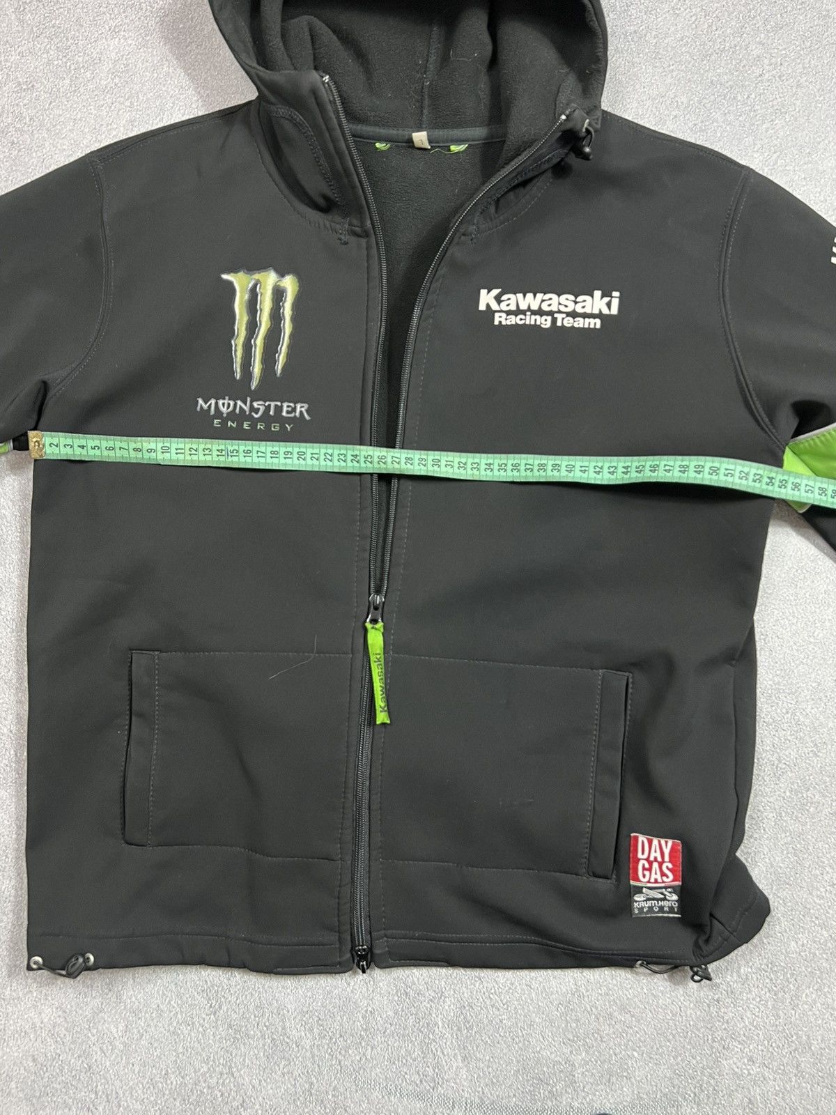 Other Vintage 90's Kawasaki Racing Team Logo Zip Up Jacket Size US M / EU 48-50 / 2 - 10 Thumbnail