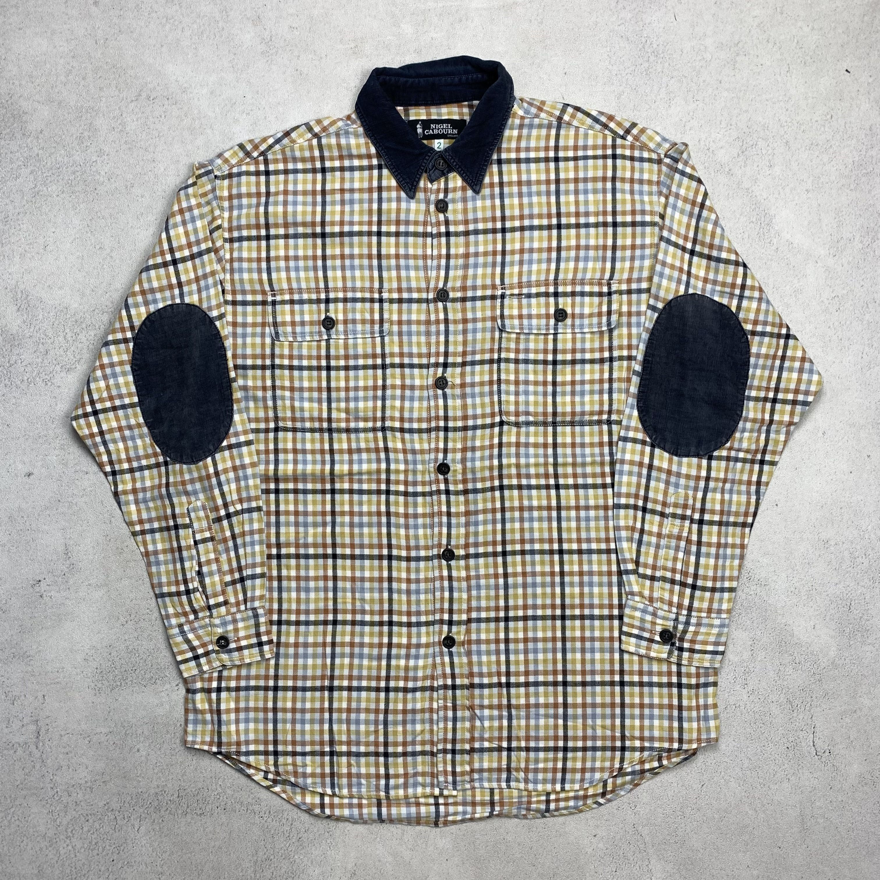 Nigel Cabourn Nigel Cabourn Plaid Shirt Size US L / EU 52-54 / 3 - 1 Thumbnail
