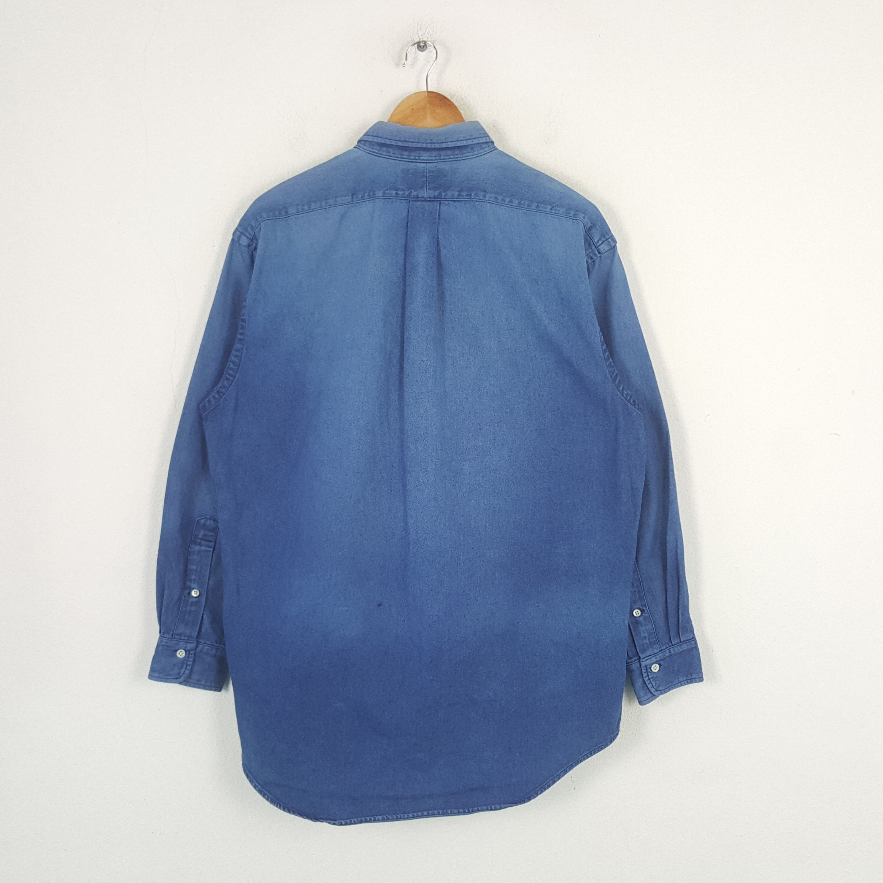 Polo Ralph Lauren × Vintage Vintage Polo Ralph Lauren American Shirt Button Up C285N50 Size US XL / EU 56 / 4 - 3 Thumbnail
