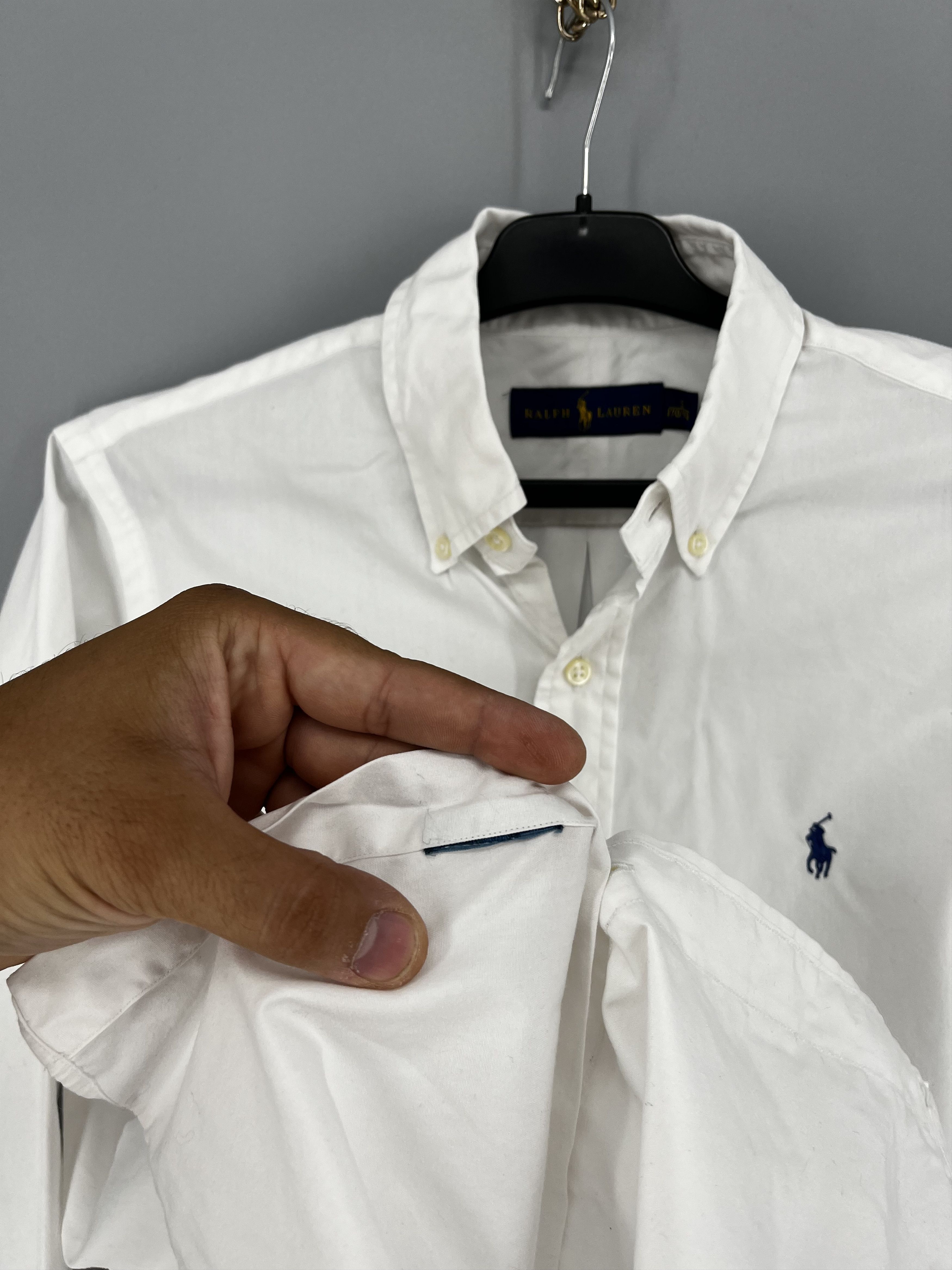 Vintage Vintage White Shirt Polo Ralph Lauren Size XL Rare Size US S / EU 44-46 / 1 - 8 Thumbnail