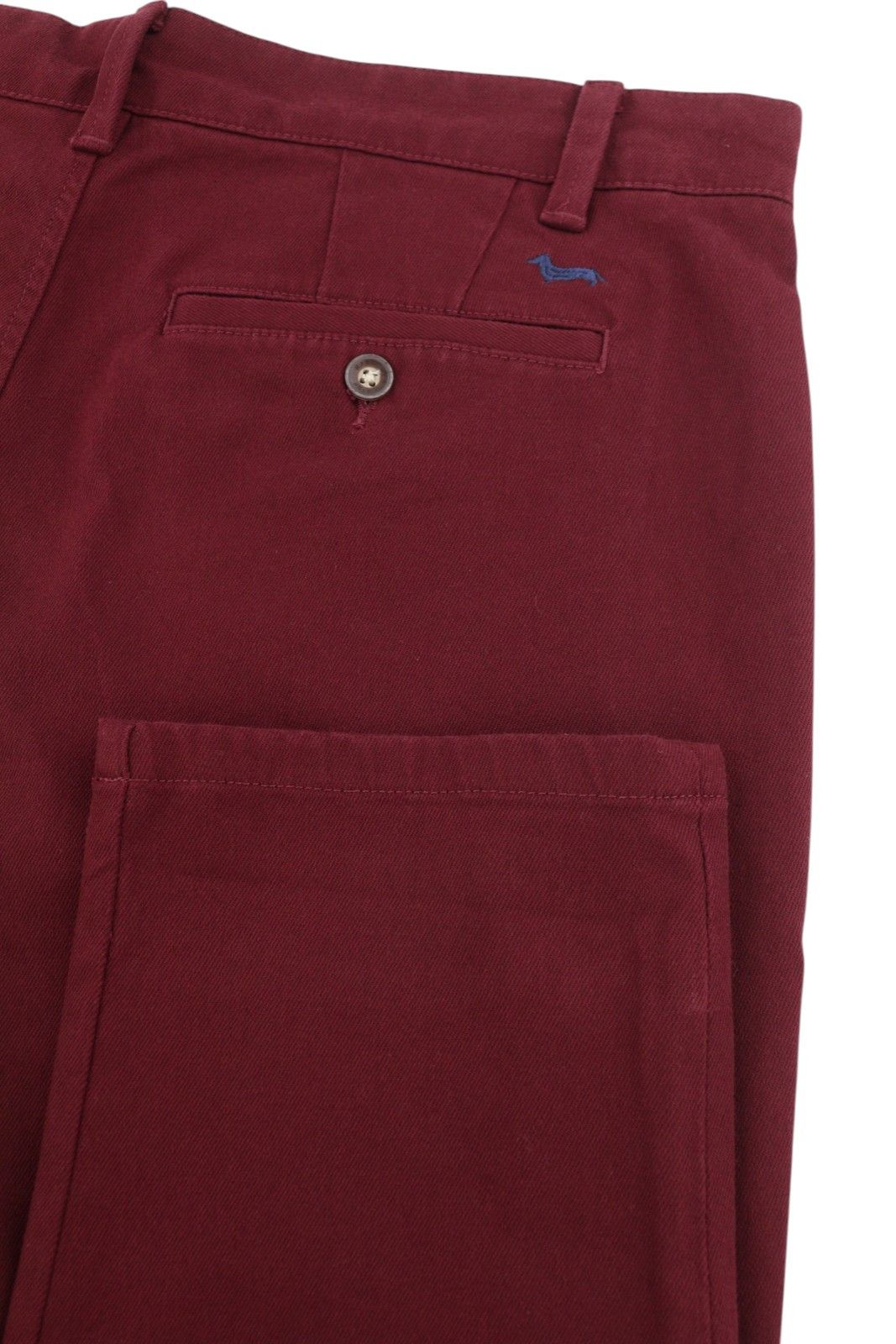 Harmont & Blaine 50 W36 Burgundy Narrow Zip Fly Chino Trousers 89121 Size US 36 / EU 52 - 6 Thumbnail