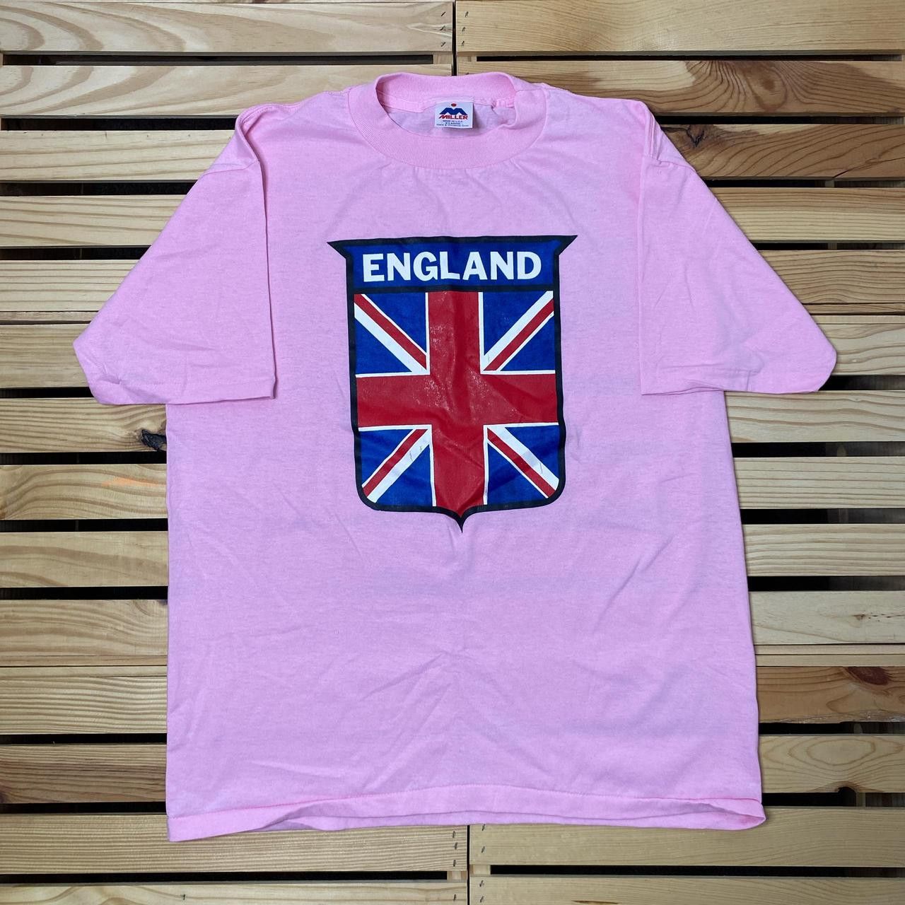 Other Vintage England Pink Destination Tee Size XL Size US XL / EU 56 / 4 - 1 Thumbnail