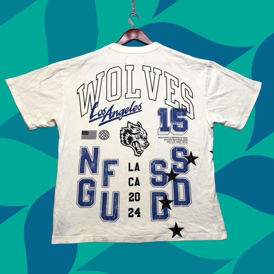 Darc Sport Darc sport wolves 2015 body building tee shirt size