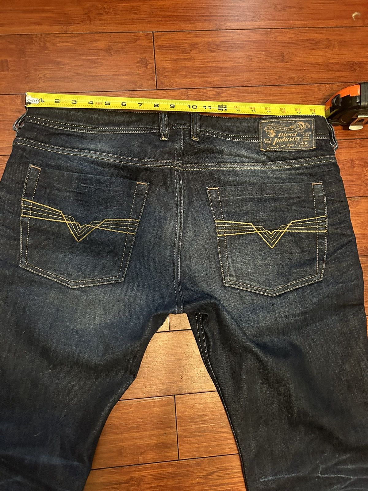 Diesel × Vintage Disel bootcut zathan denim Size US 36 / EU 52 - 7 Thumbnail