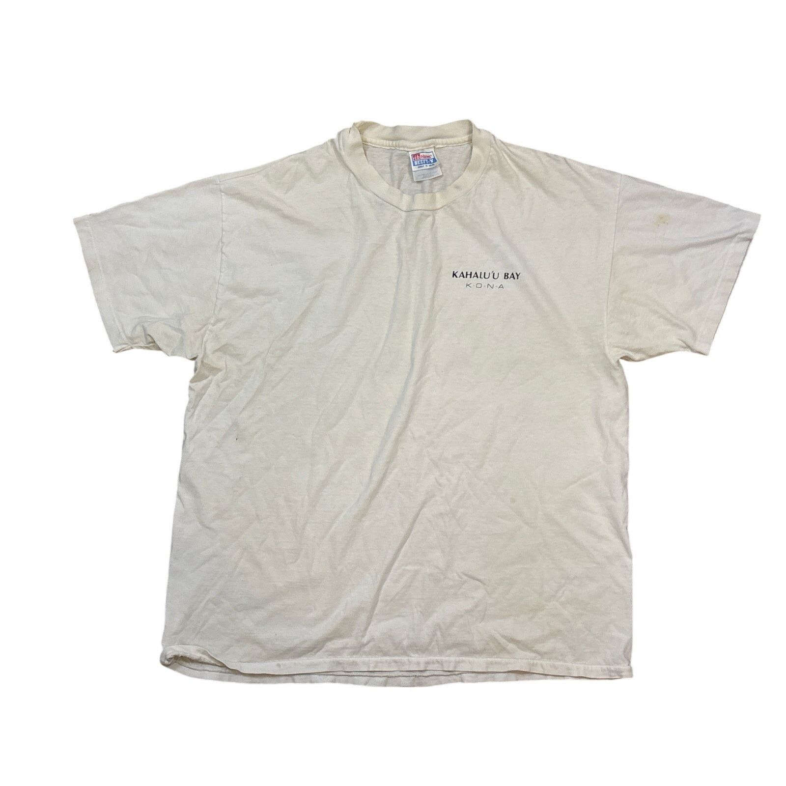 Hanes Vintage 1989 Tropic Tee reef fish of Hawaii Kona XL shirt Size US XL / EU 56 / 4 - 1 Thumbnail