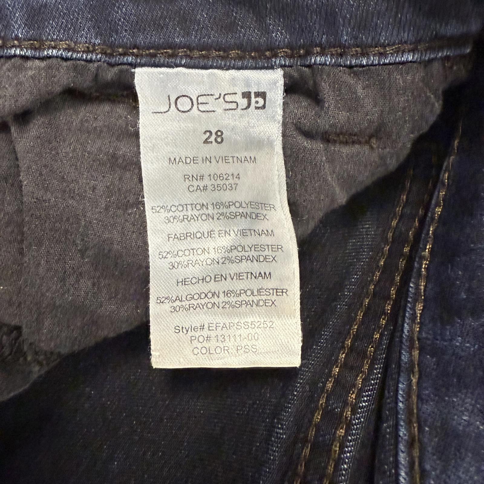 Designer Joe's Jeans Premium Denim Mid Rise Icon Women's - 28 Size 28" / US 6 / IT 42 - 11 Thumbnail