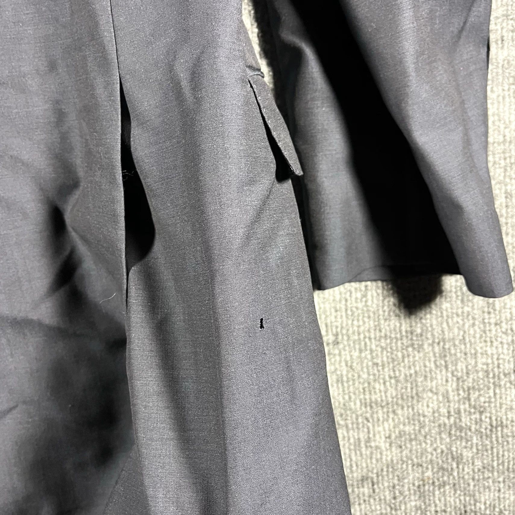Hugo Boss HUGO BOSS Mens Suit 40R Navy Blue Wool 3 Button Single-Breasted Blazer Vintage N/A Size 40R - 6 Thumbnail