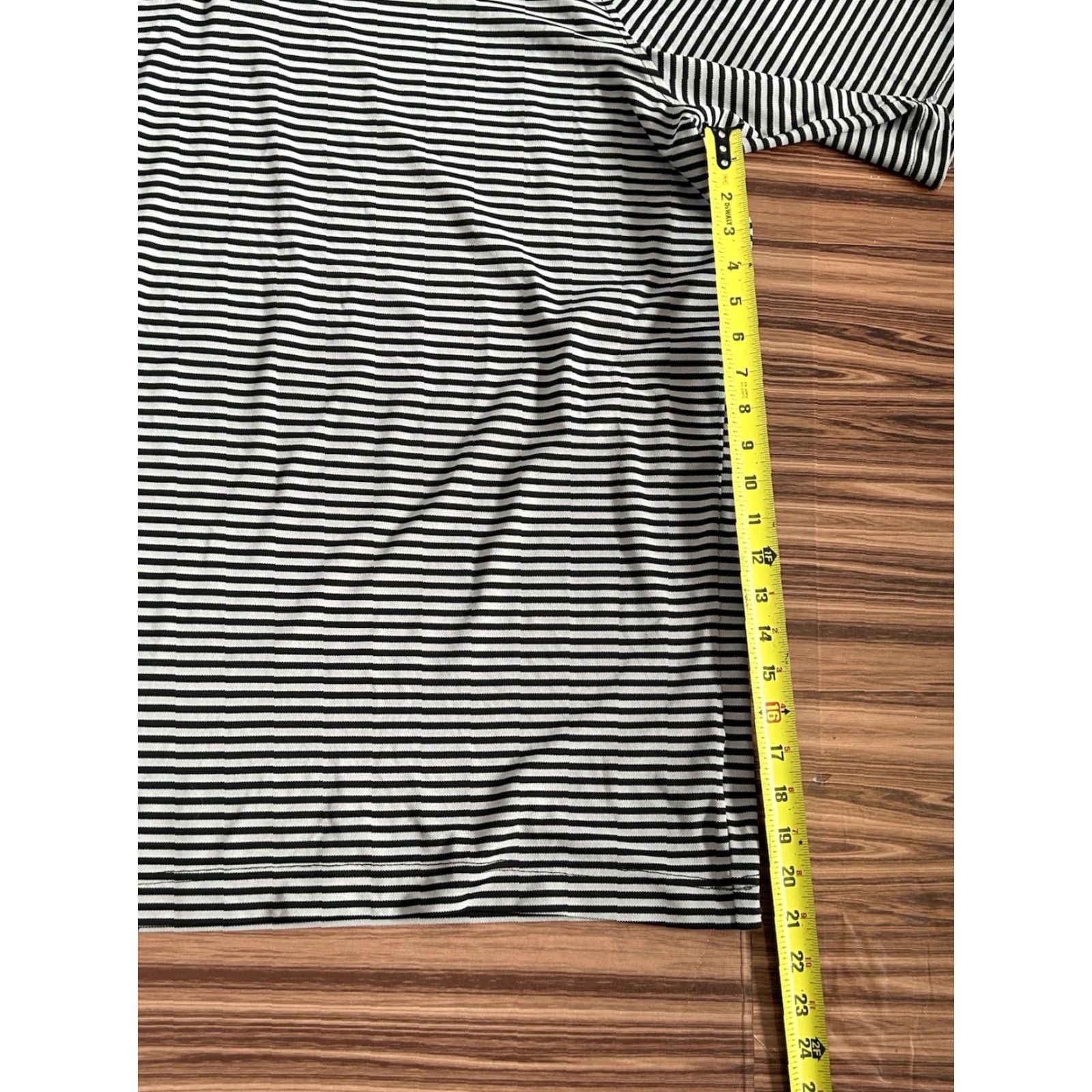 Cutter & Buck Cutter & Buck Golf Polo Shirt Gray Black Stripes 3XT Mens Size US XXL / EU 58 / 5 - 4 Thumbnail
