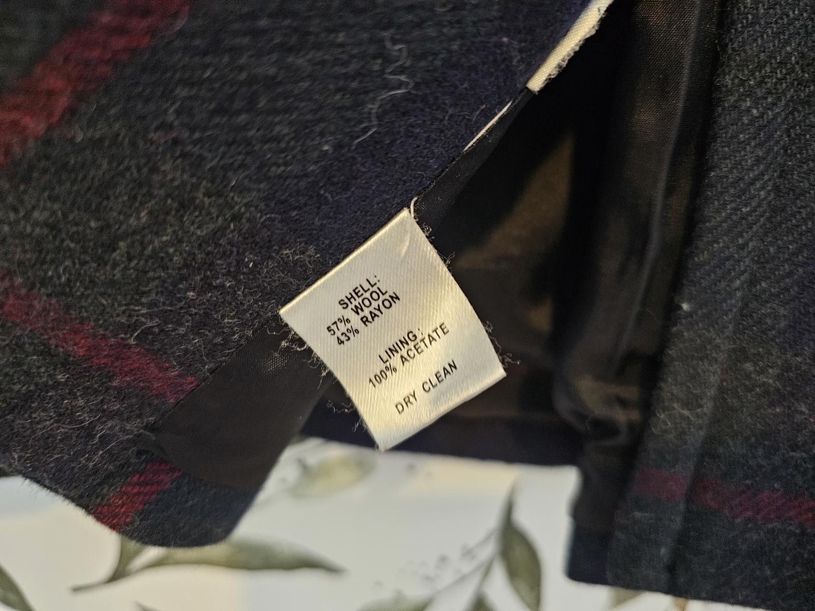 Other Ann Taylor Loft Cape Jacket Plaid Green Womens Size XS/S Size S / US 4 / IT 40 - 5 Thumbnail