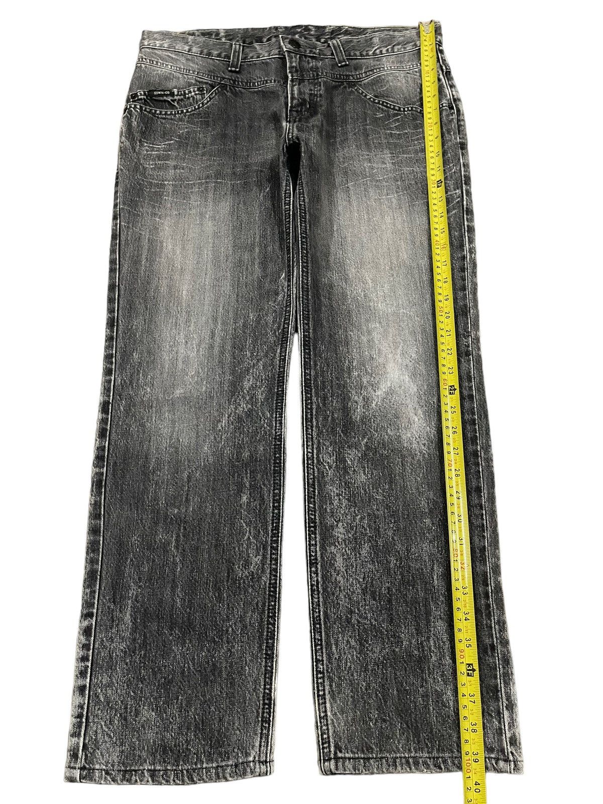 Edwin Vintage 90s Edwin Japan Faded Wash Style Loose Jeans Size US 34 / EU 50 - 11 Thumbnail