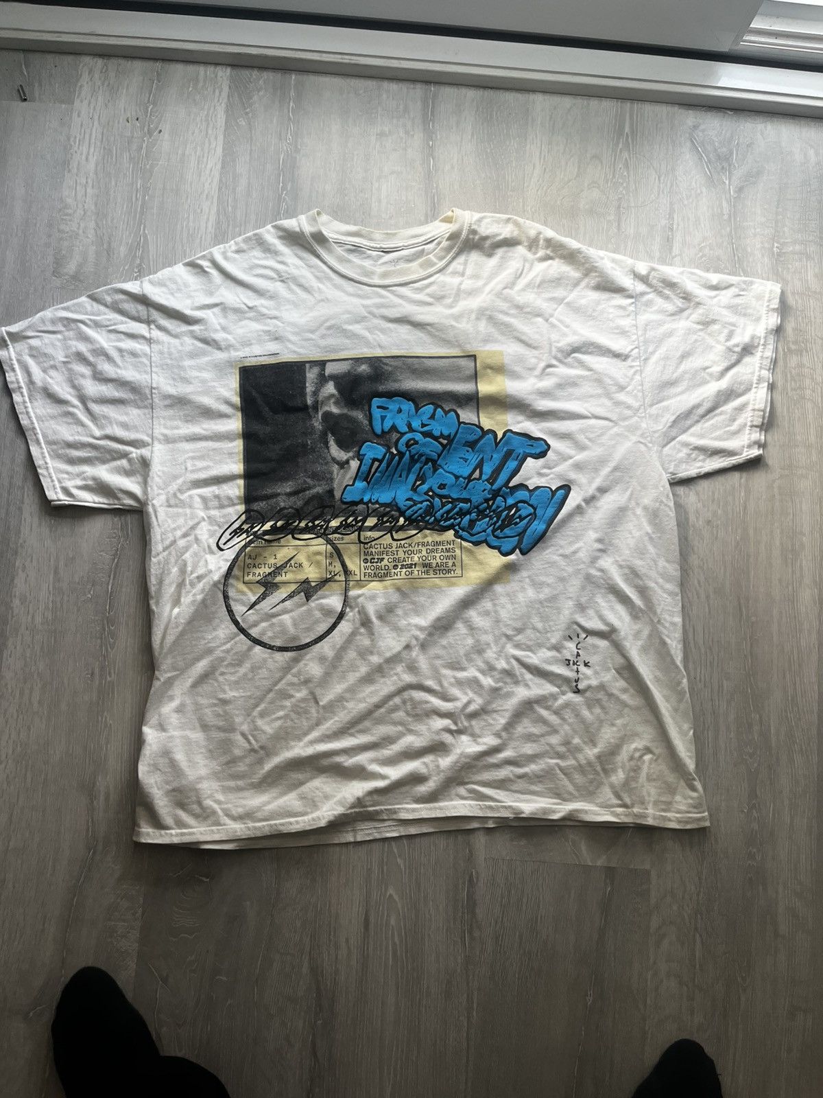 Fragment Design × Kaws × Travis Scott Travis Scott x Fragment 2021 Tee Size US XL / EU 56 / 4 - 1 Thumbnail