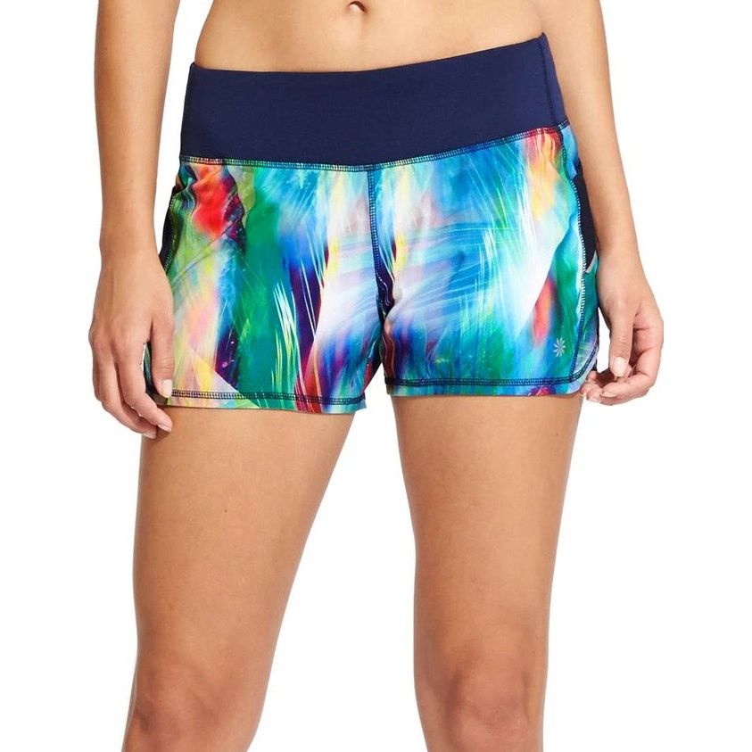 Athleta Athleta Tropea Ready Set Active Short Mid Athletic Multi M Size 32" / US 10 / IT 46 - 1 Thumbnail