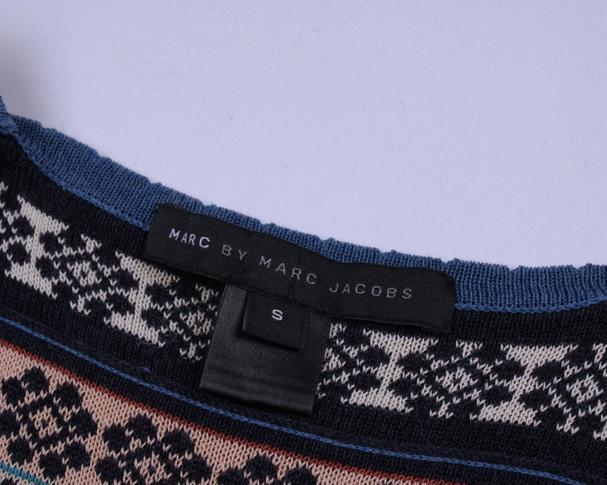 Designer × Marc Jacobs × Marc by Marc Jacobs Marc by Marc Jacobs Distressed Multicolor Top Blusa Size S / US 4 / IT 40 - 14 Thumbnail