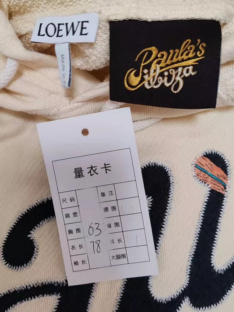 Loewe LOEWE Embroidered logo hoodie Size S / US 4 / IT 40 - 4 Thumbnail