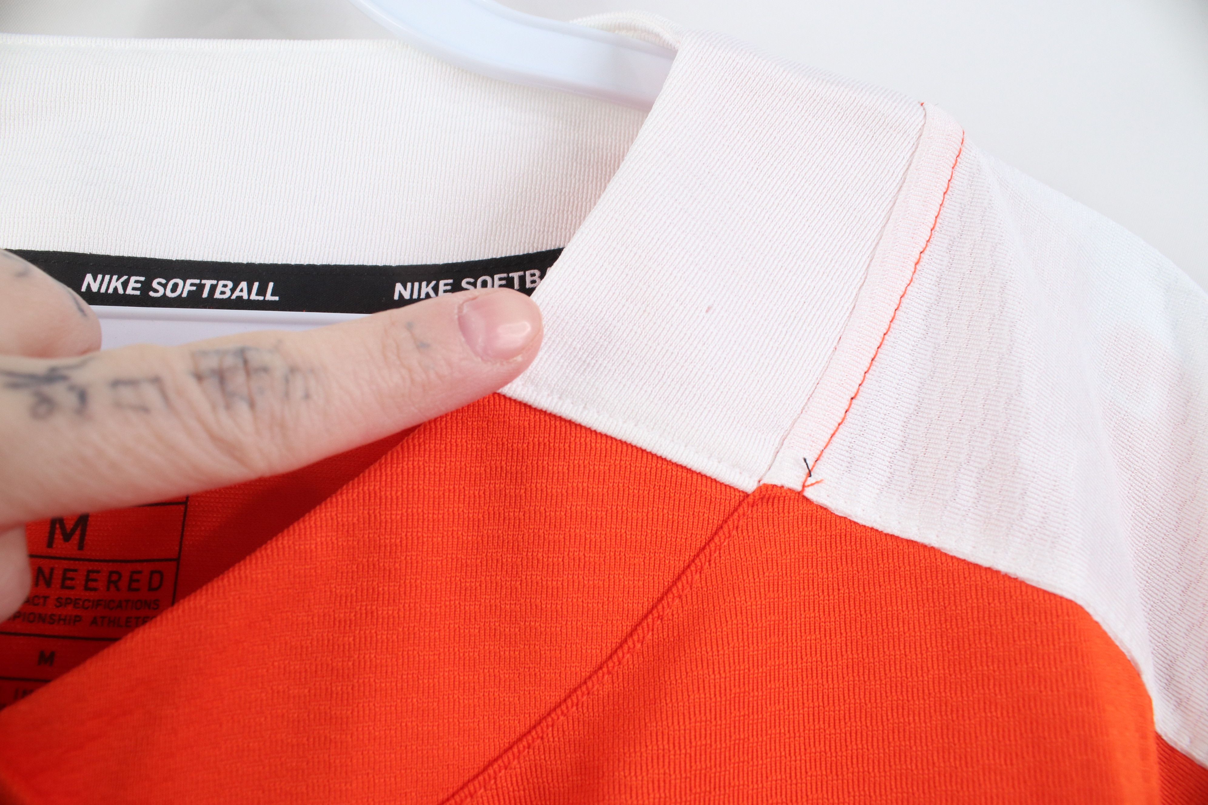 Nike New Nike Softball Color Block Knit Henley T-Shirt Size M / US 6-8 / IT 42-44 - 11 Thumbnail