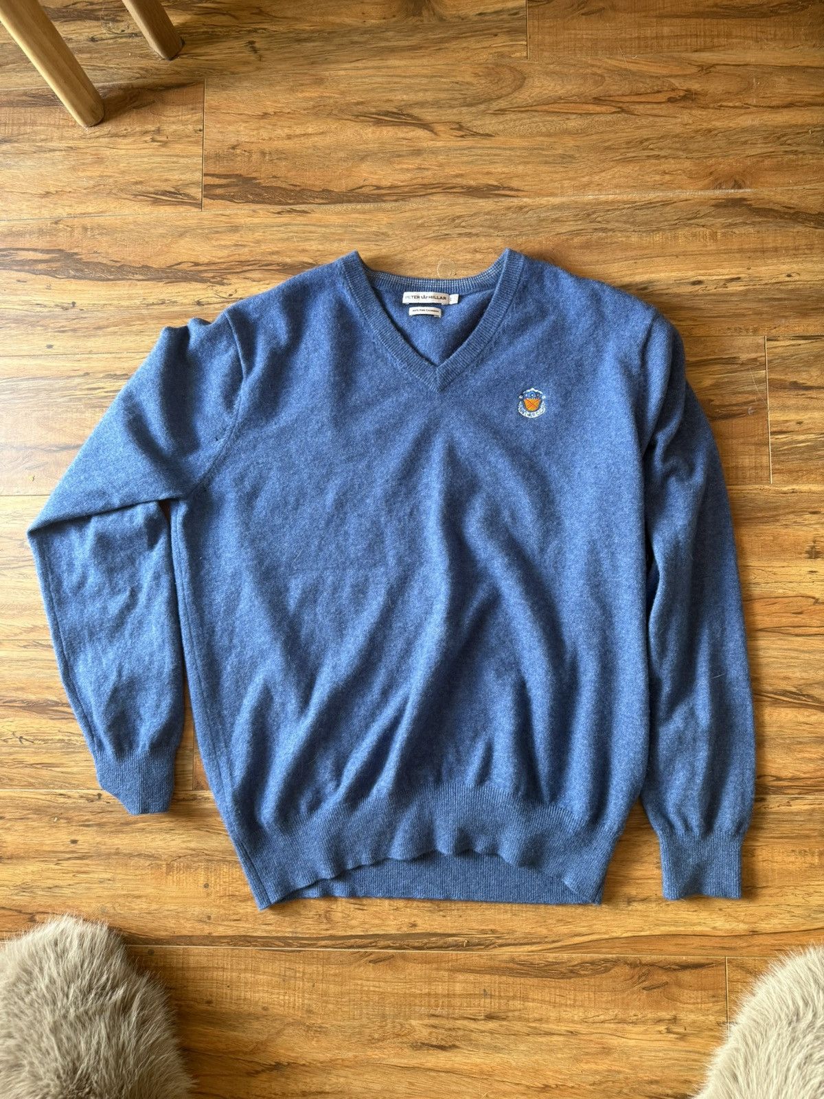 Peter Millar RARE Peter Millar 100% Cashmere Bel-Air Country Club Sweater Size US L / EU 52-54 / 3 - 4 Thumbnail
