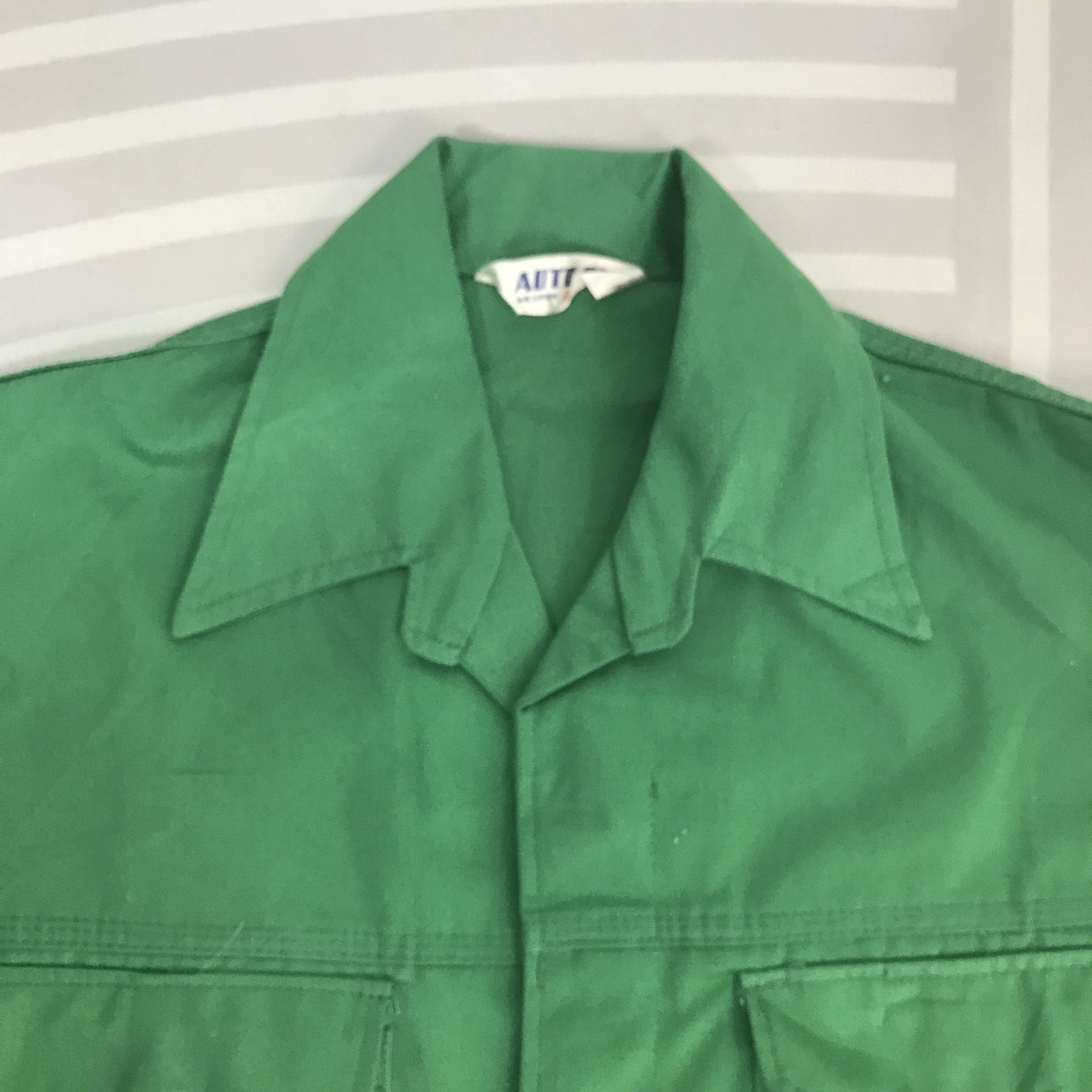 Japanese Brand Vintage Mitsubishi Racing Button overall Jacket K65B10 Size US L / EU 52-54 / 3 - 11 Thumbnail