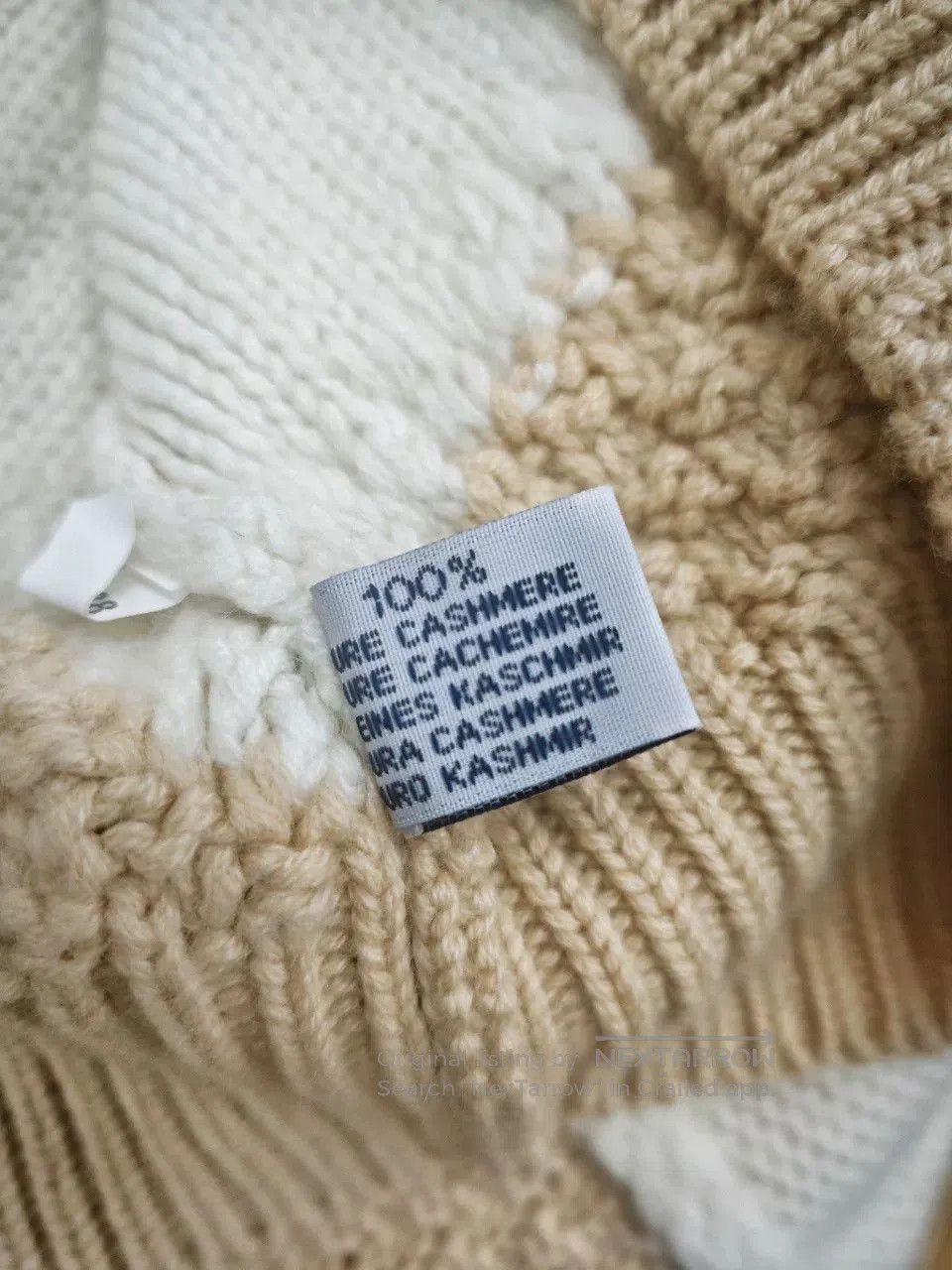 Barrie Barrie Cashmere Colorblock Sweater. Size S / US 4 / IT 40 - 6 Thumbnail