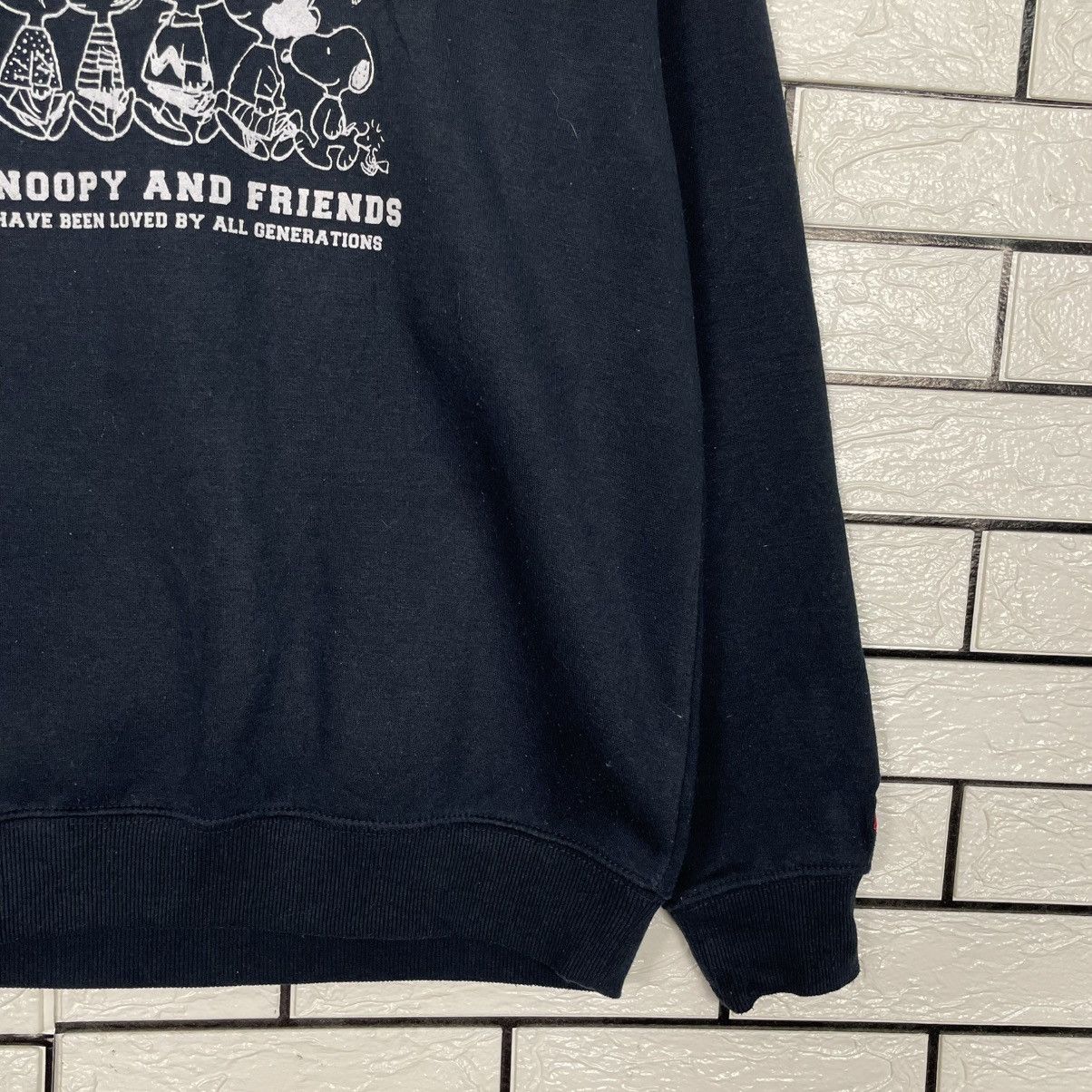 Peanuts Peanuts Snoopy Black Sweatshirt Size US M / EU 48-50 / 2 - 4 Thumbnail